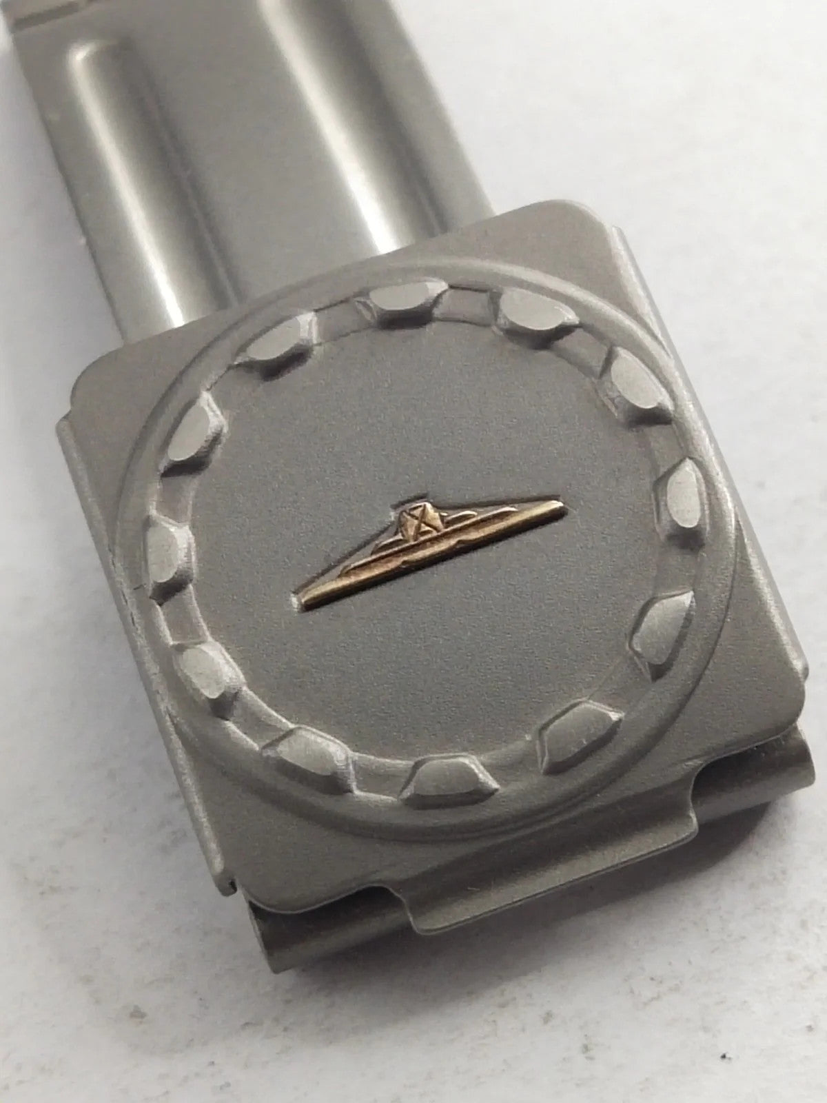 Original Longines Buckle titanium bracelet /17MM/