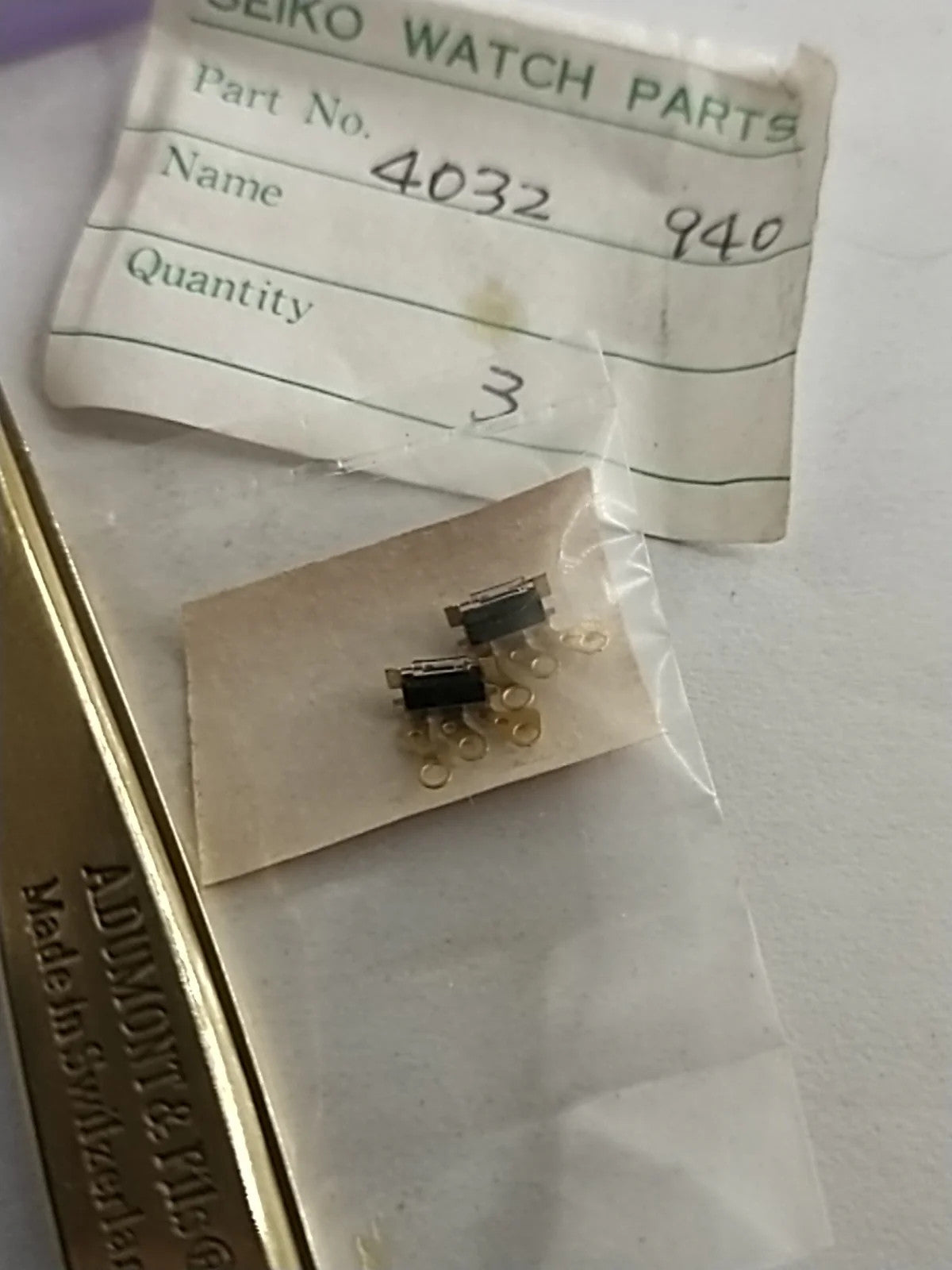 NOS Seiko original Digital Part . 4032 940 circuit light / Price for one piece