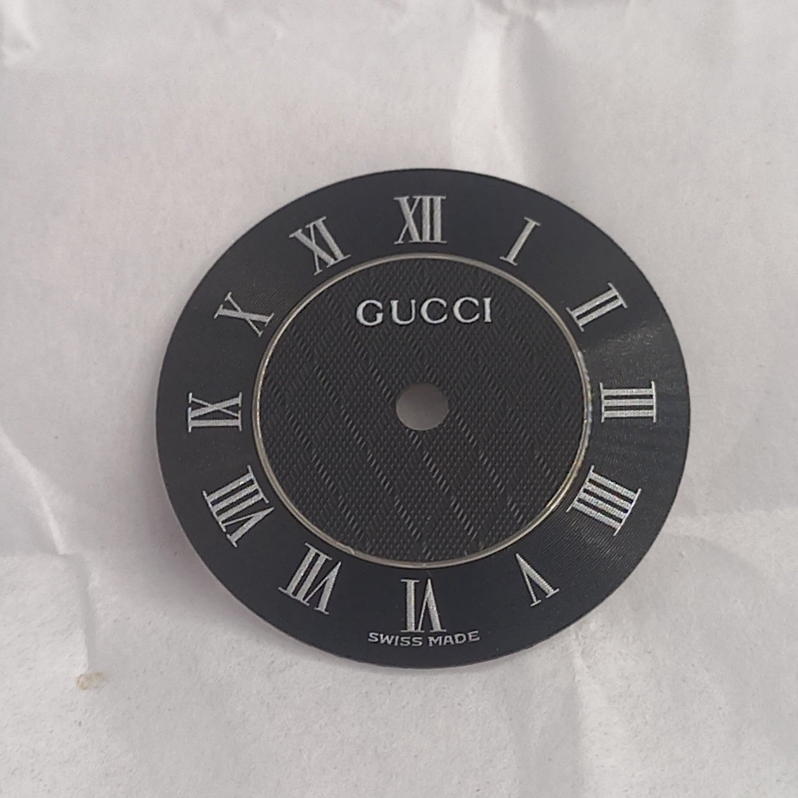 GUCCI Original/ CADRAN NOIR 051.ACIER 2000L / Part No. 051.A356/ black color 