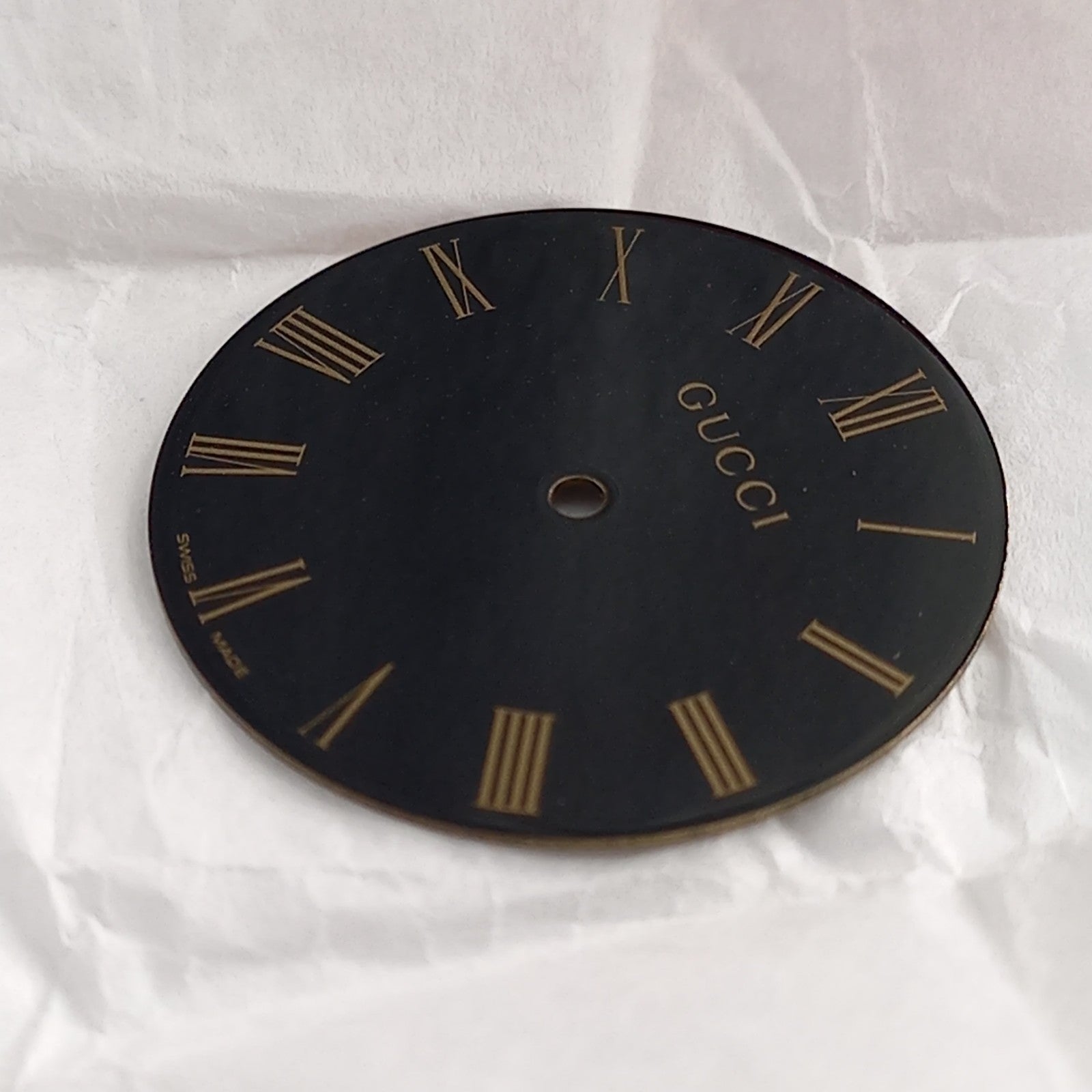 GUCCI Original / Dail  / Part No. 051.023.1/ black color 