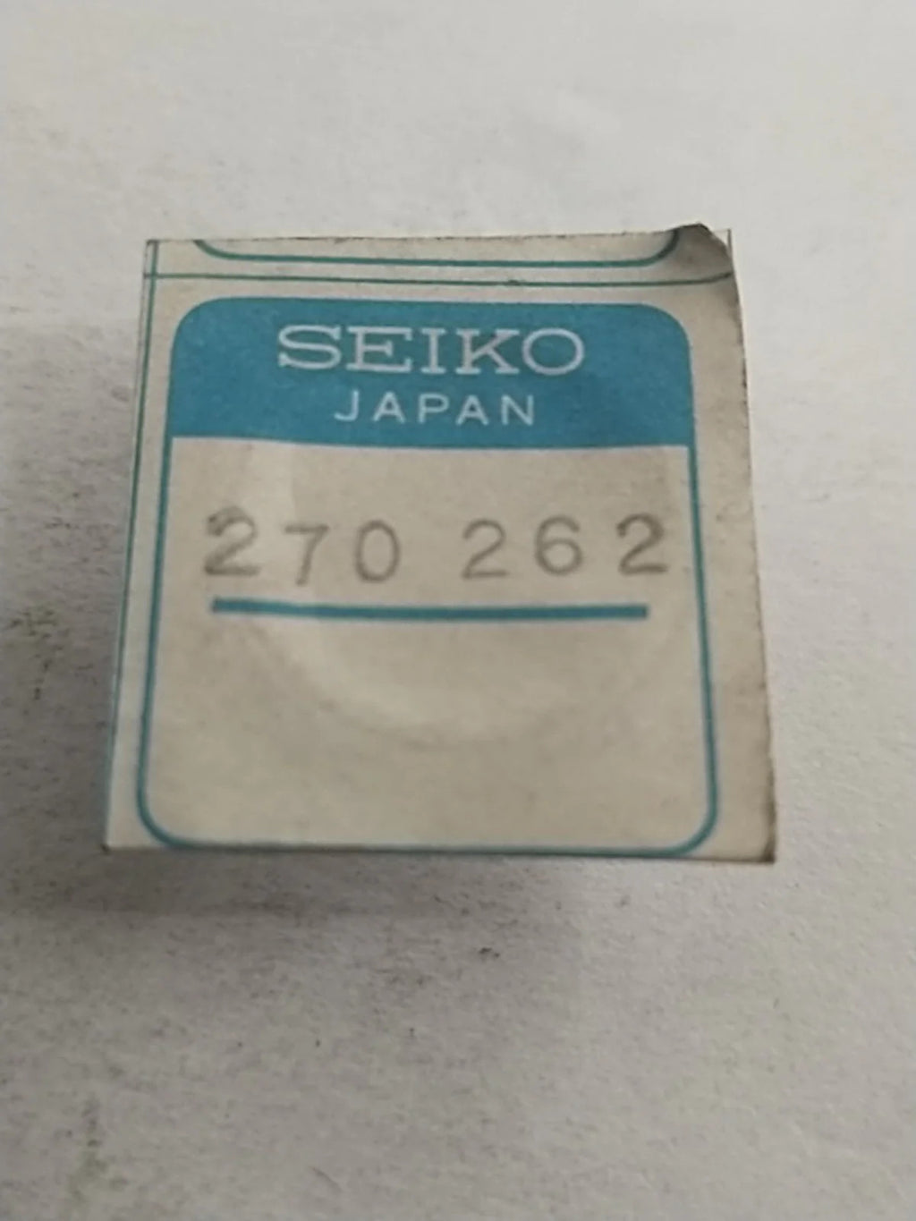 NOS Seiko Parts 270 262