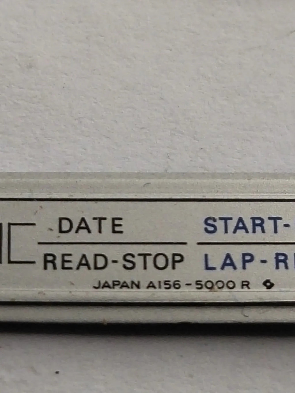 NOS Seiko Liquid Crystal Panel LCD With Dial Cal /A156-5000R/