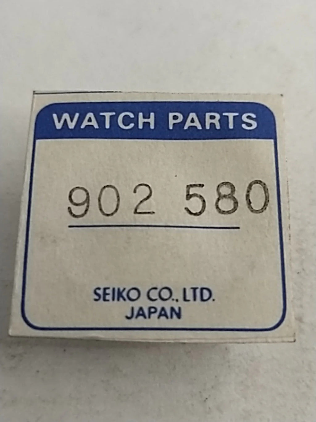 NOS Seiko Parts 902 580