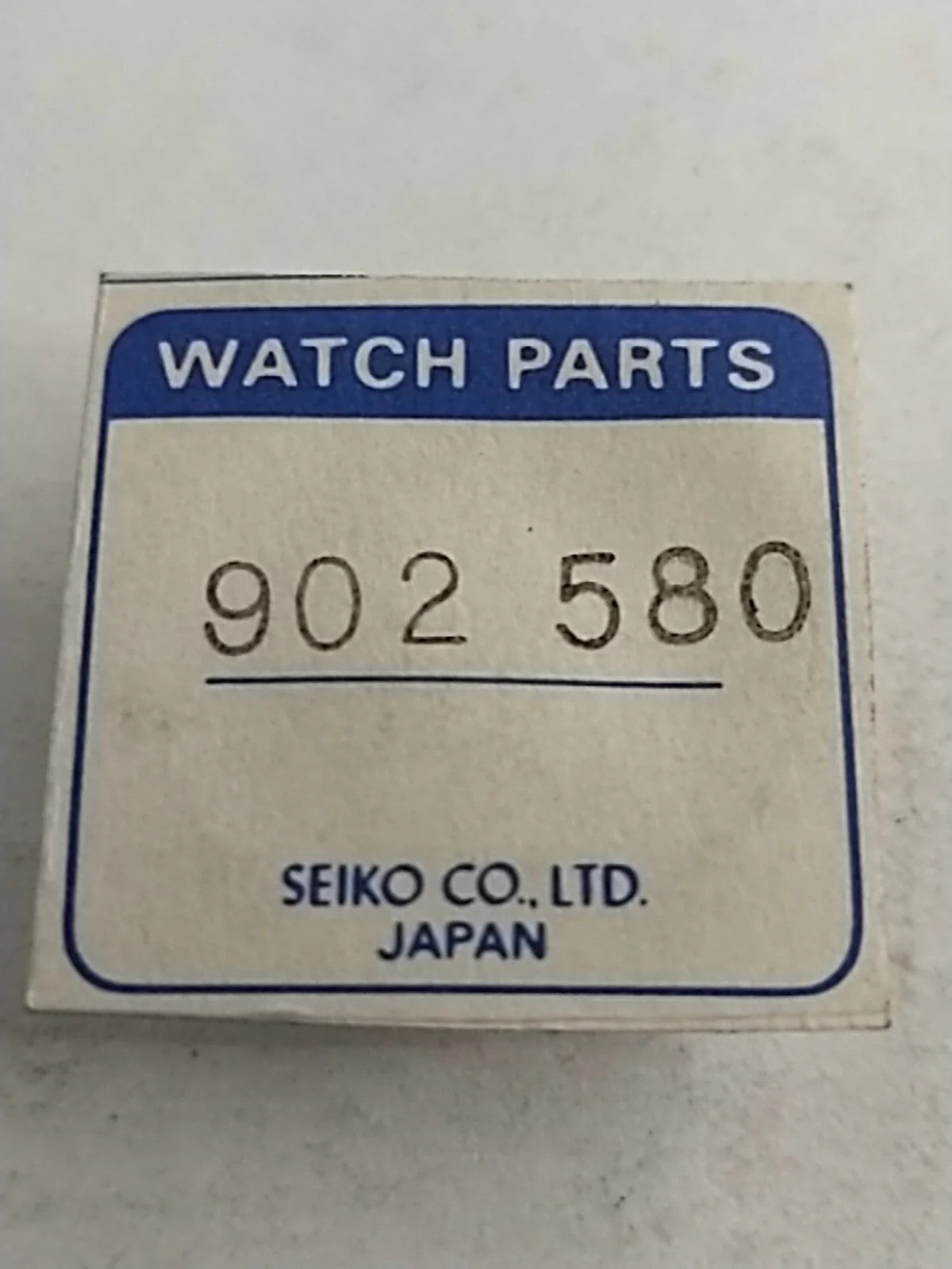 NOS Seiko Parts 902 580