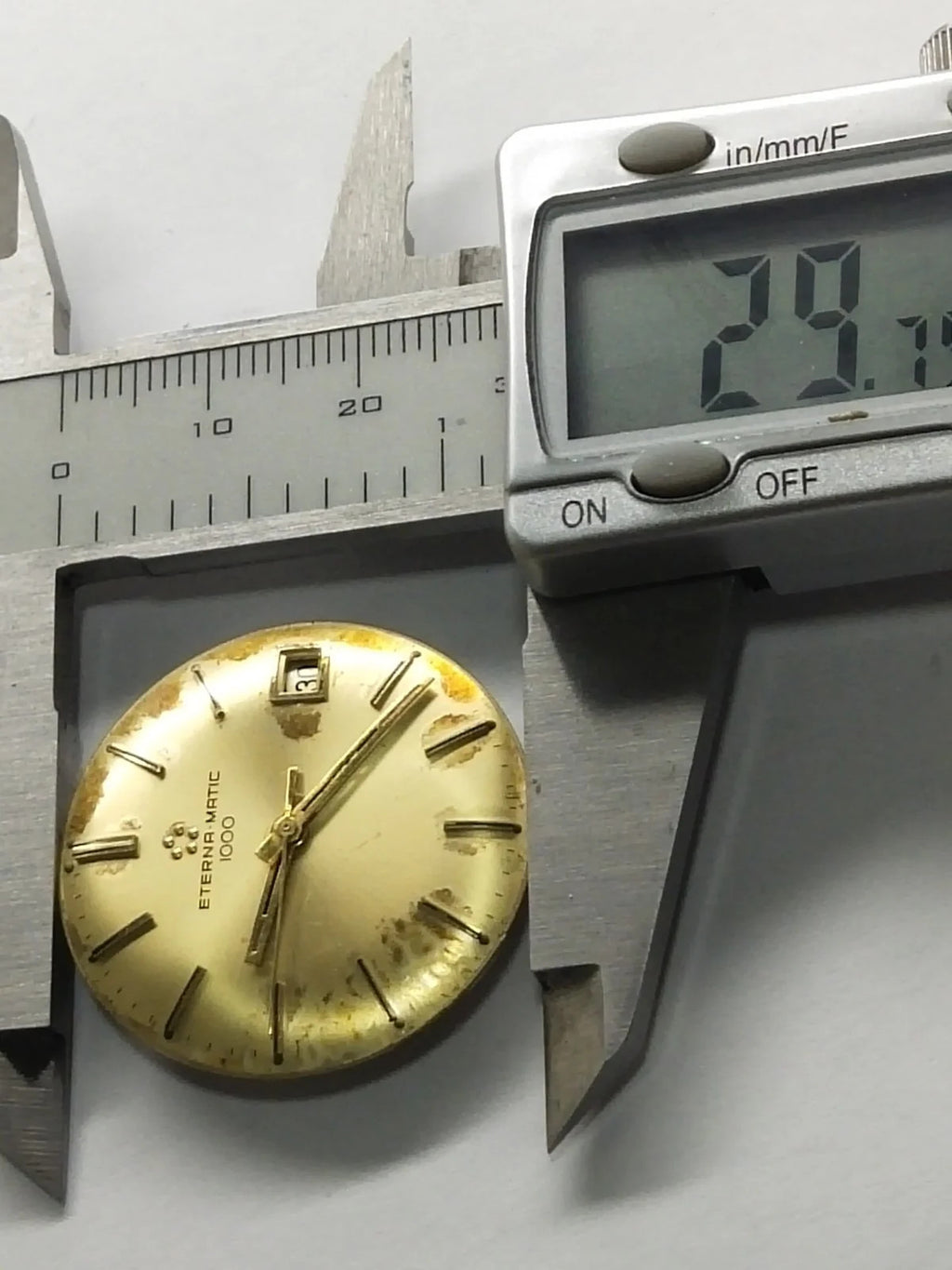 Eternamatic automatic movement with dial and hands fully working , used