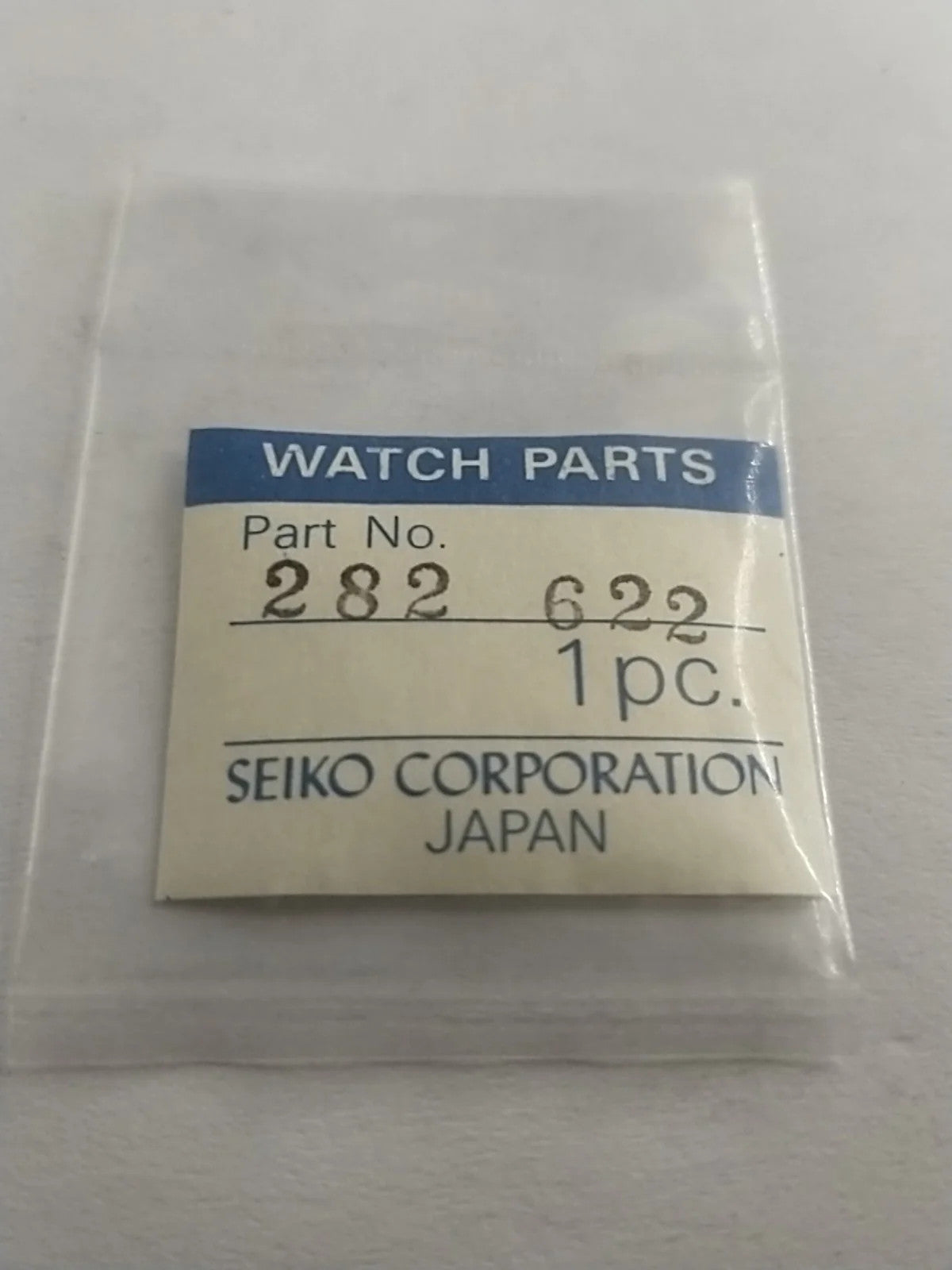 ORIGINAL SEIKO PARTS /Clutch Wheel / Part . 282 622