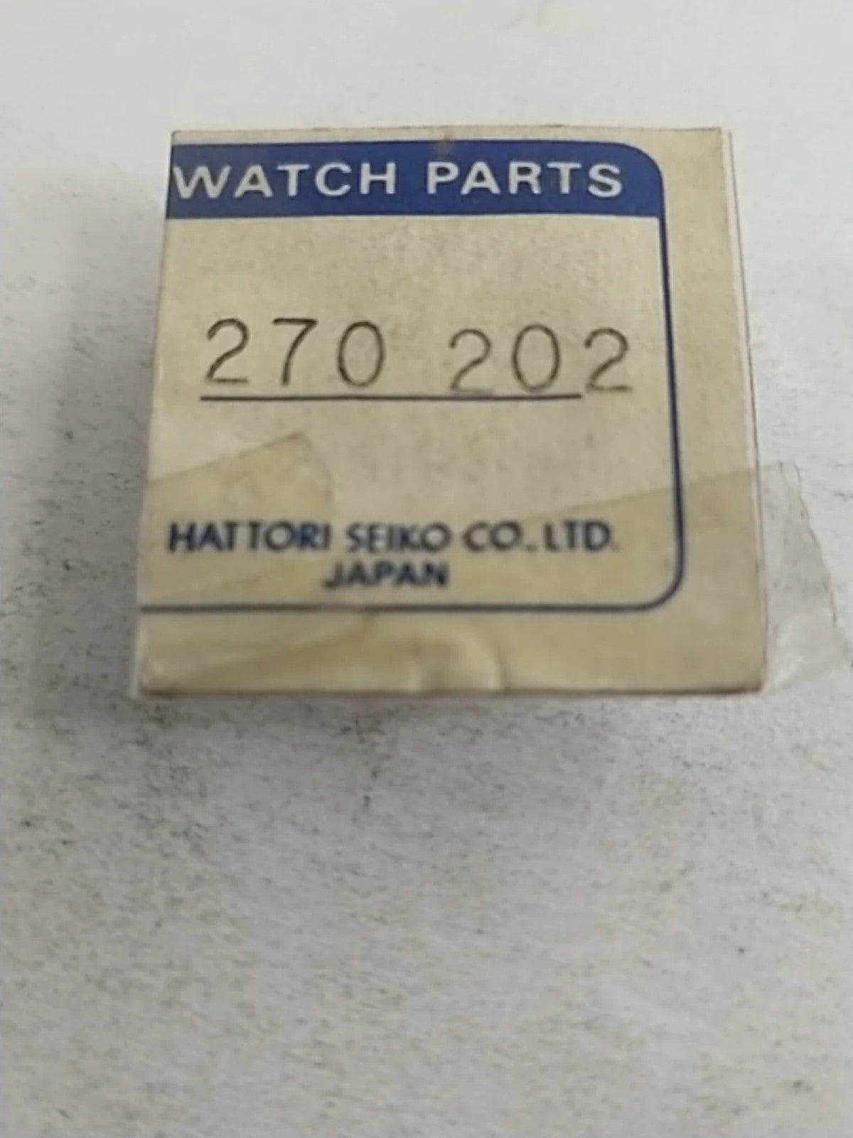 NOS Seiko Parts 270 202