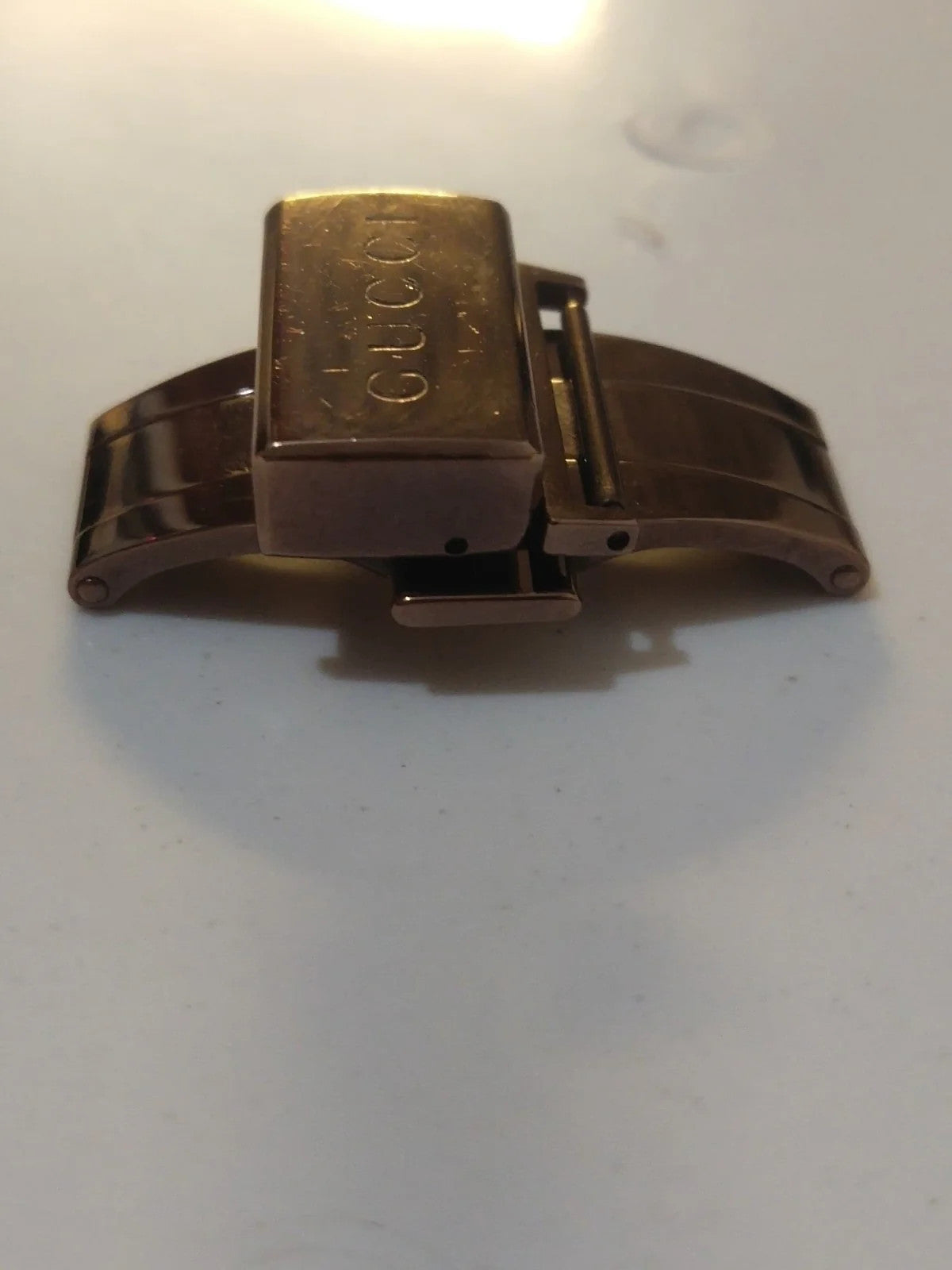 Gucci Folder Rose Gold 20mm Pre-owned