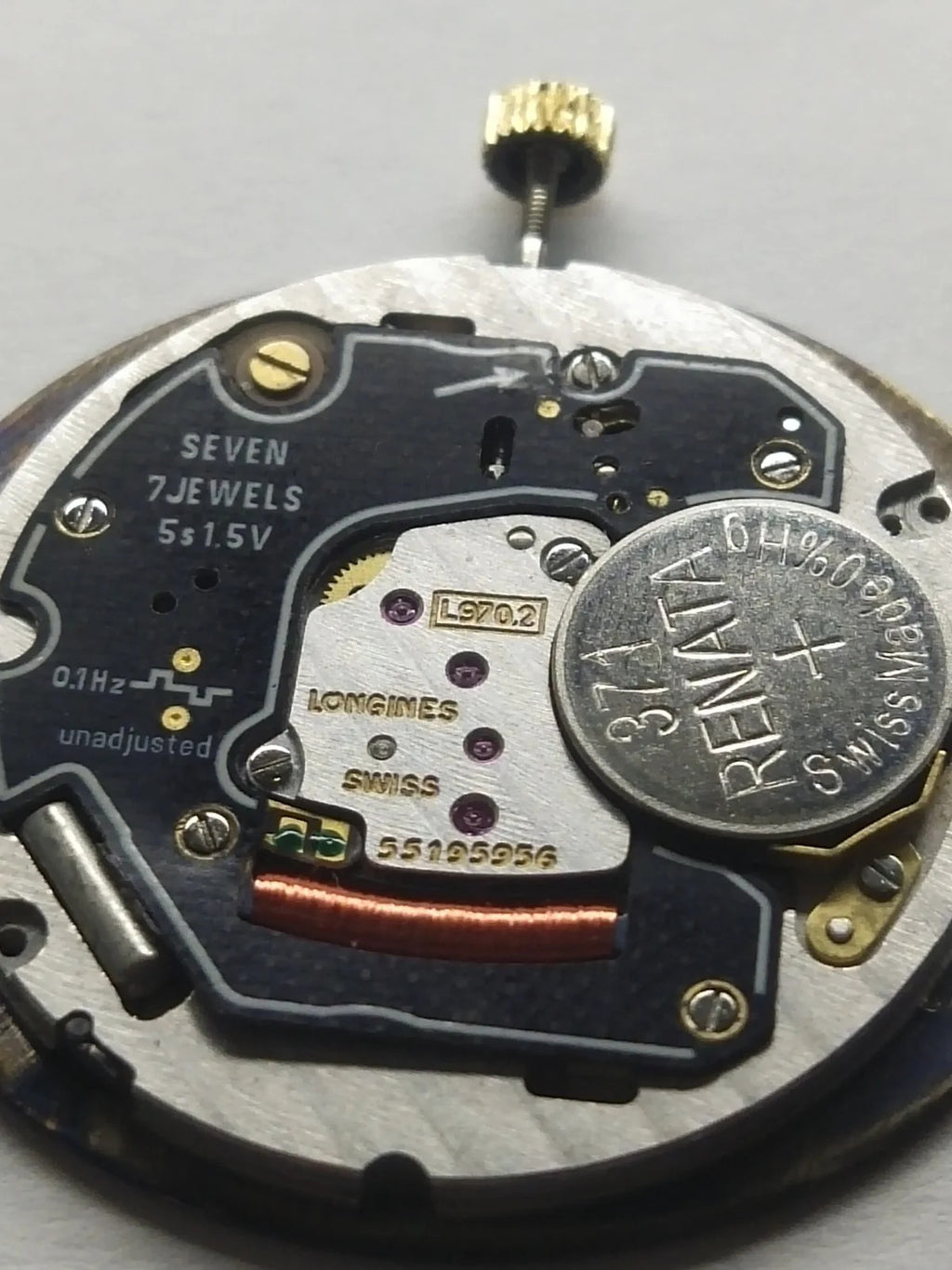 Longines L970.2 Used movement with dials and hands...completely working