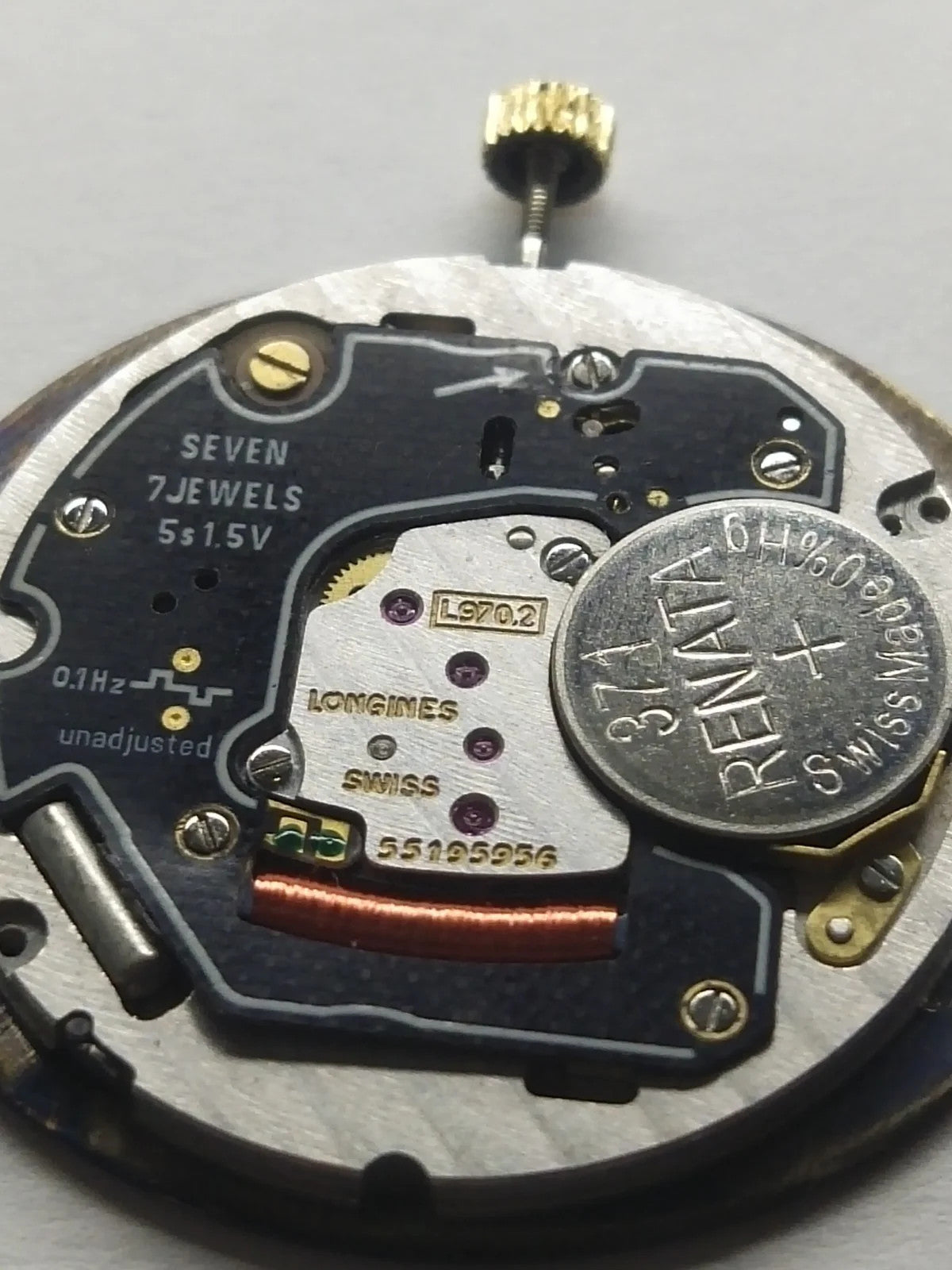 Longines L970.2 Used movement with dials and hands...completely working