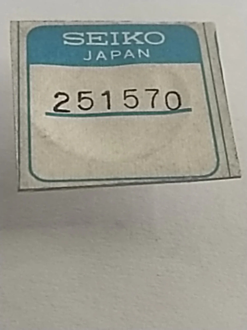 New Old Stock Original Seiko Part's Escape Wheel 251 570