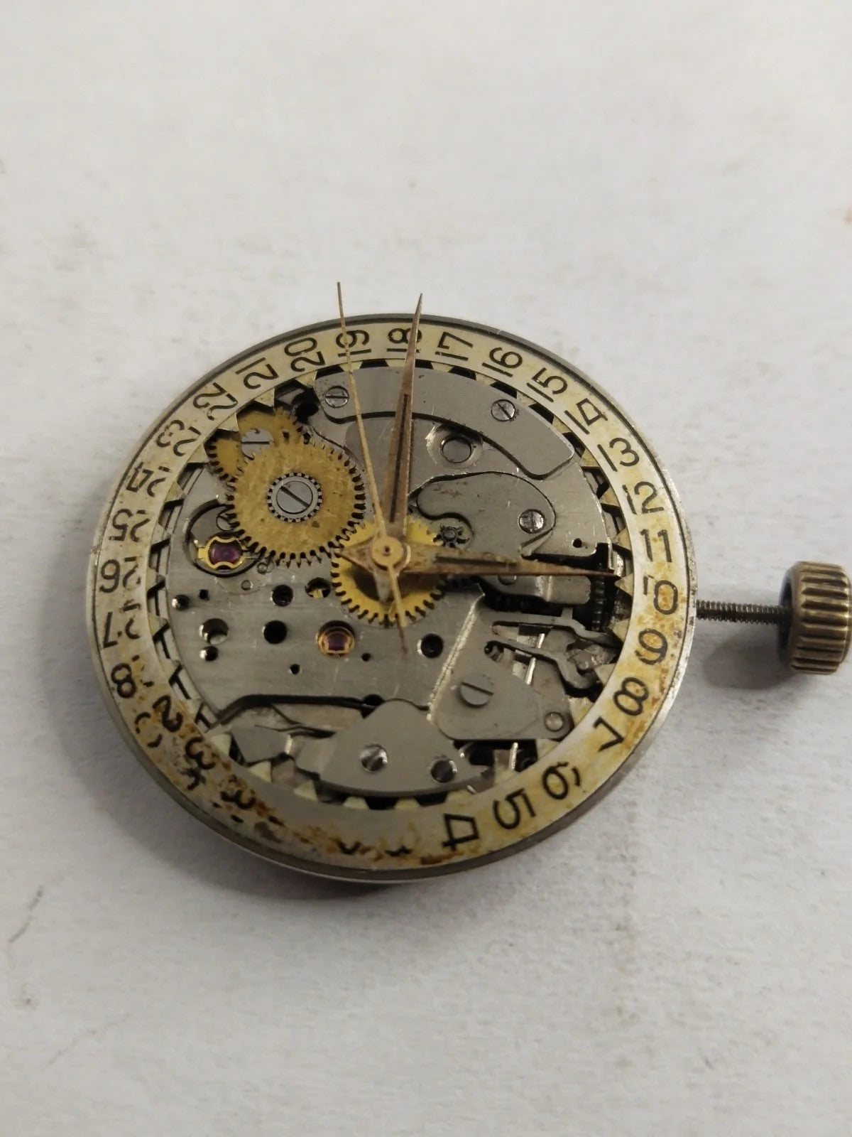 Manual movement / ZENITH / Cal . 2522C With hands / Case Ring Used full working