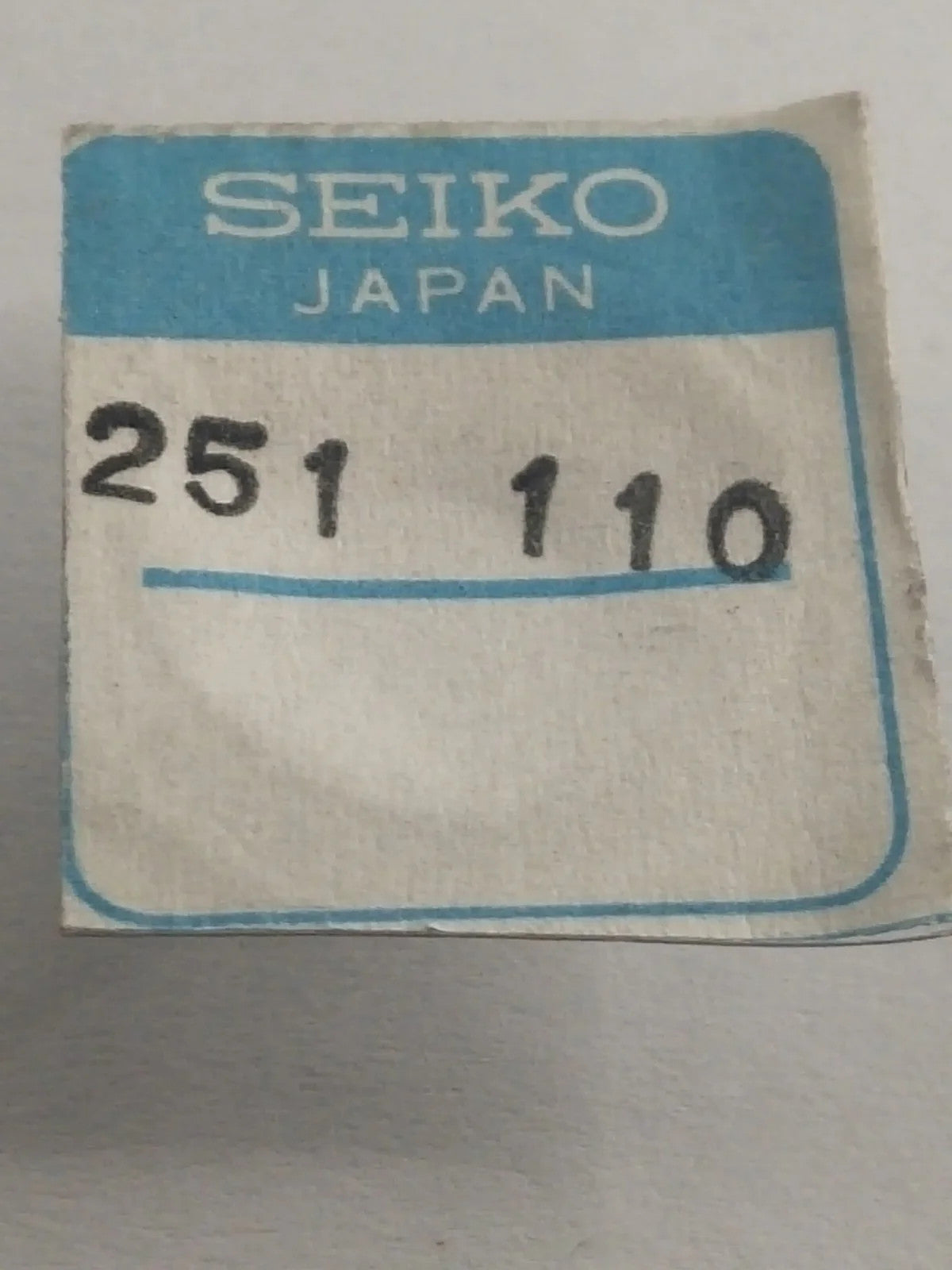 New Old Stock Original Seiko 1104A Part's Escape Wheel 251 110