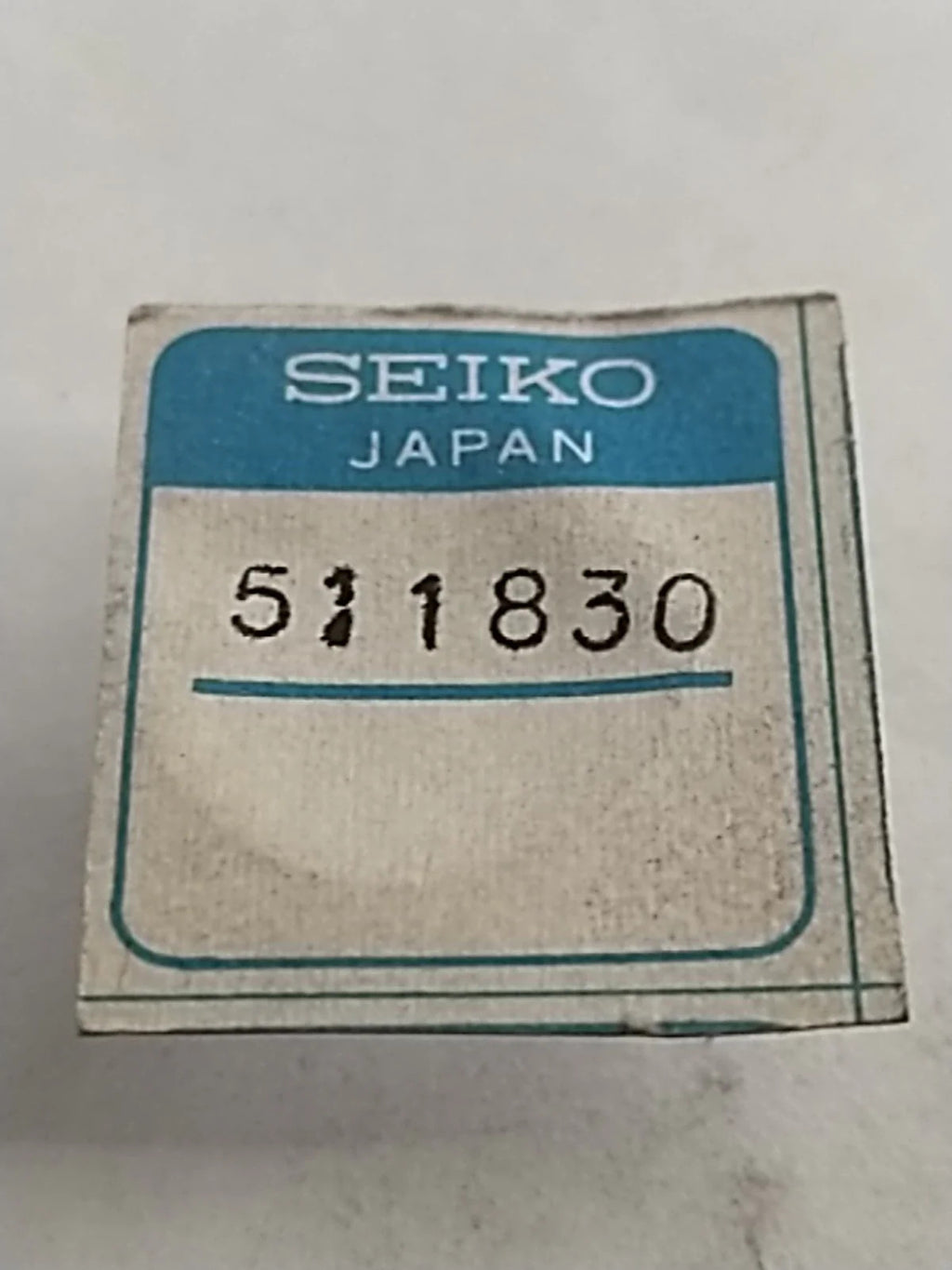 NOS Seiko Parts 511 830