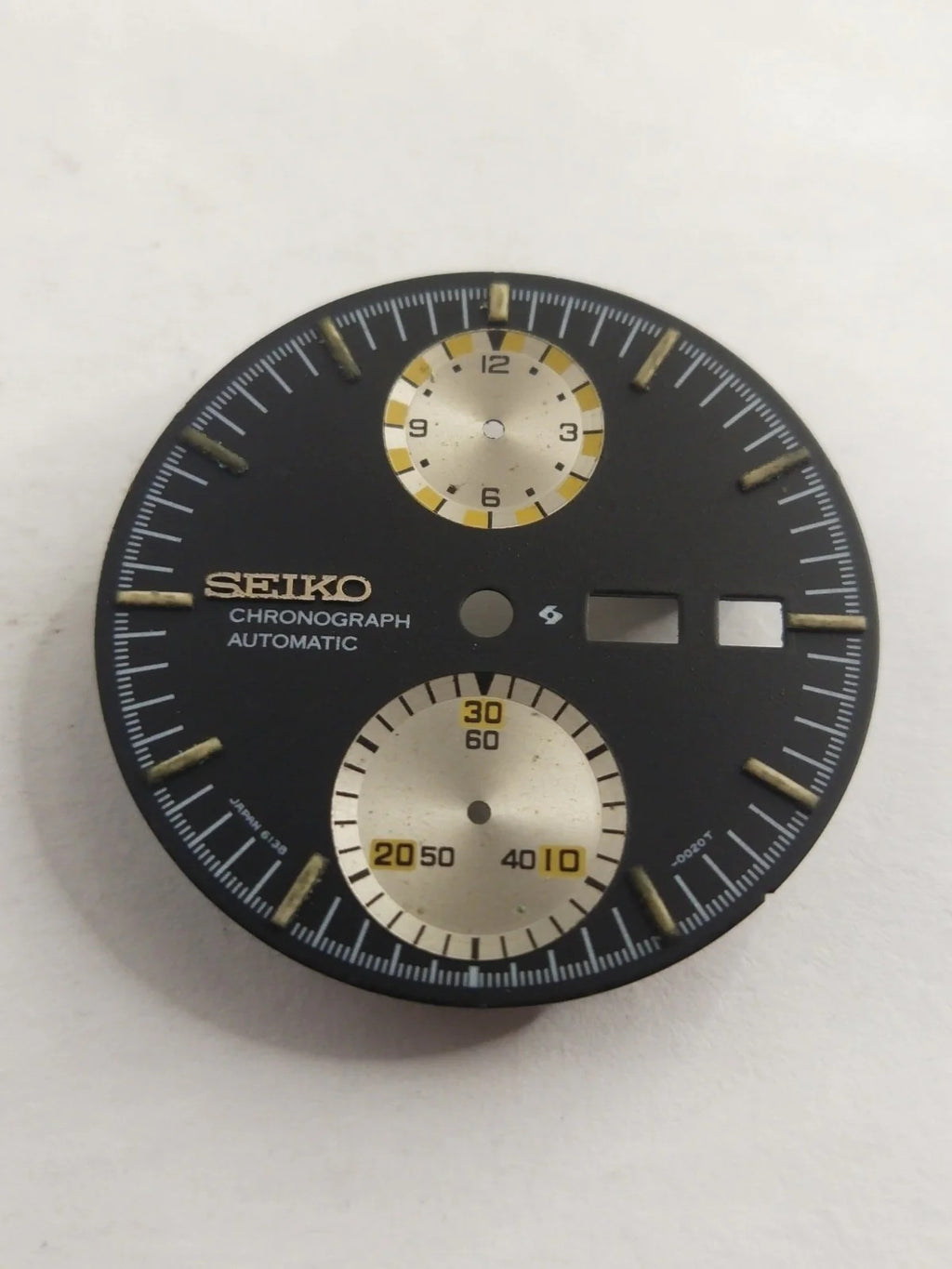 Original Seiko Dial Cal/ 6138 -0020T/With hands /used /