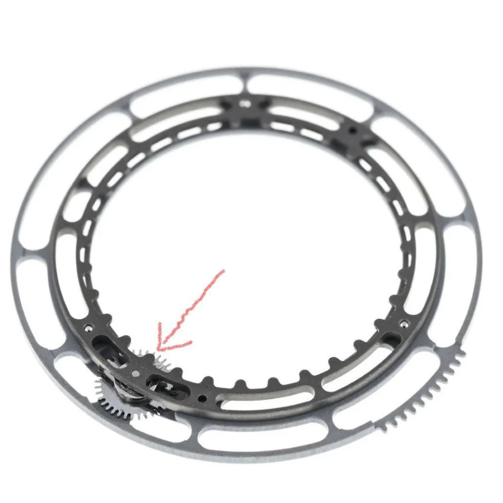 Rolex Cal./9001 447 /Date disc wheel /Genuine parts