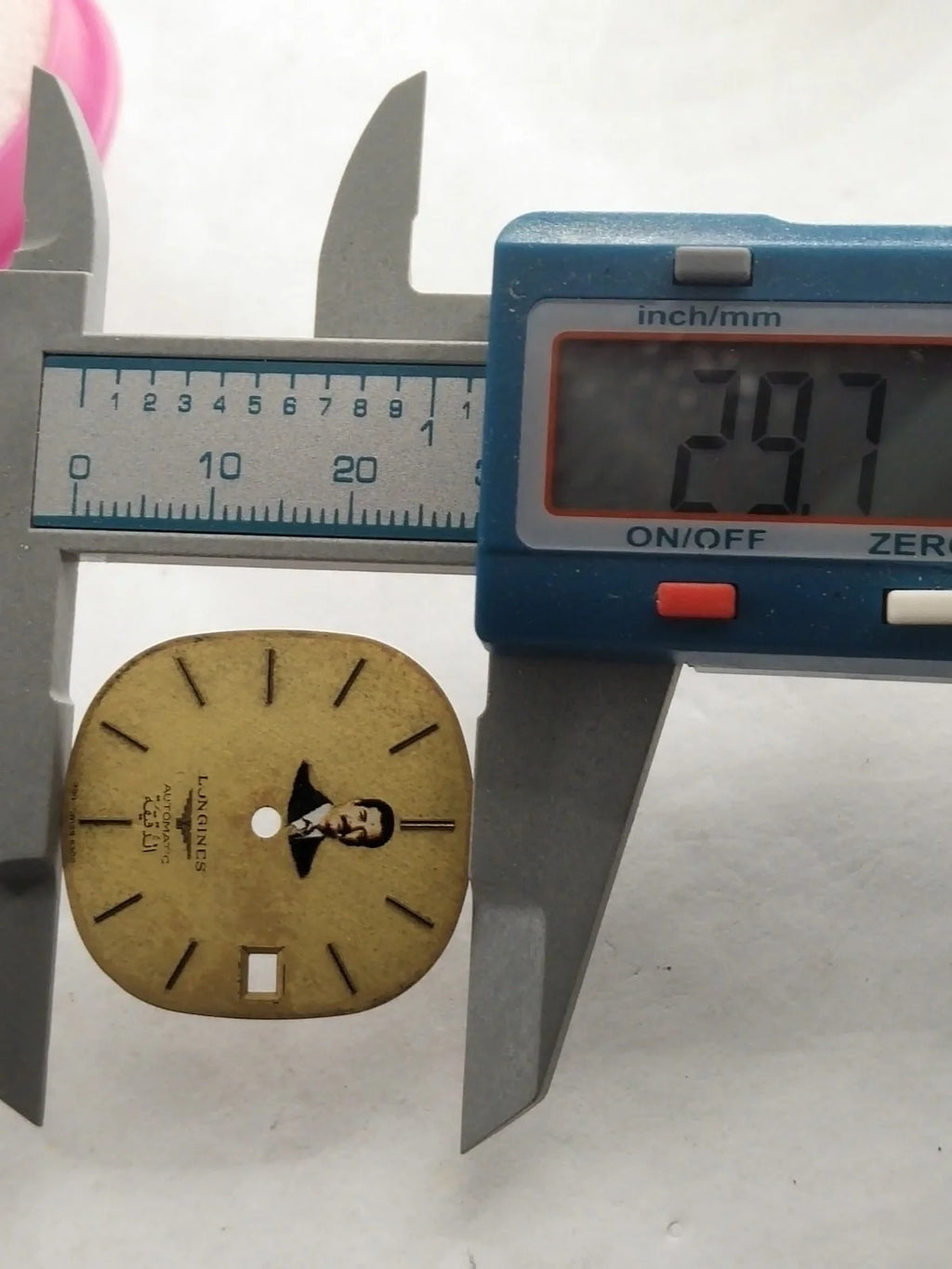 Original Longines dial For former Iraqi President Saddam Hussein 990-6302/used