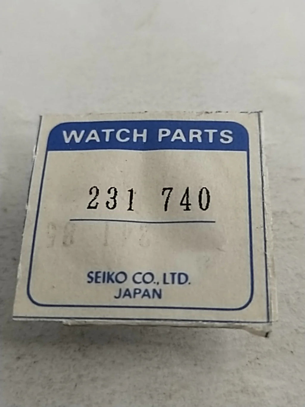 NOS Seiko Parts 231 740