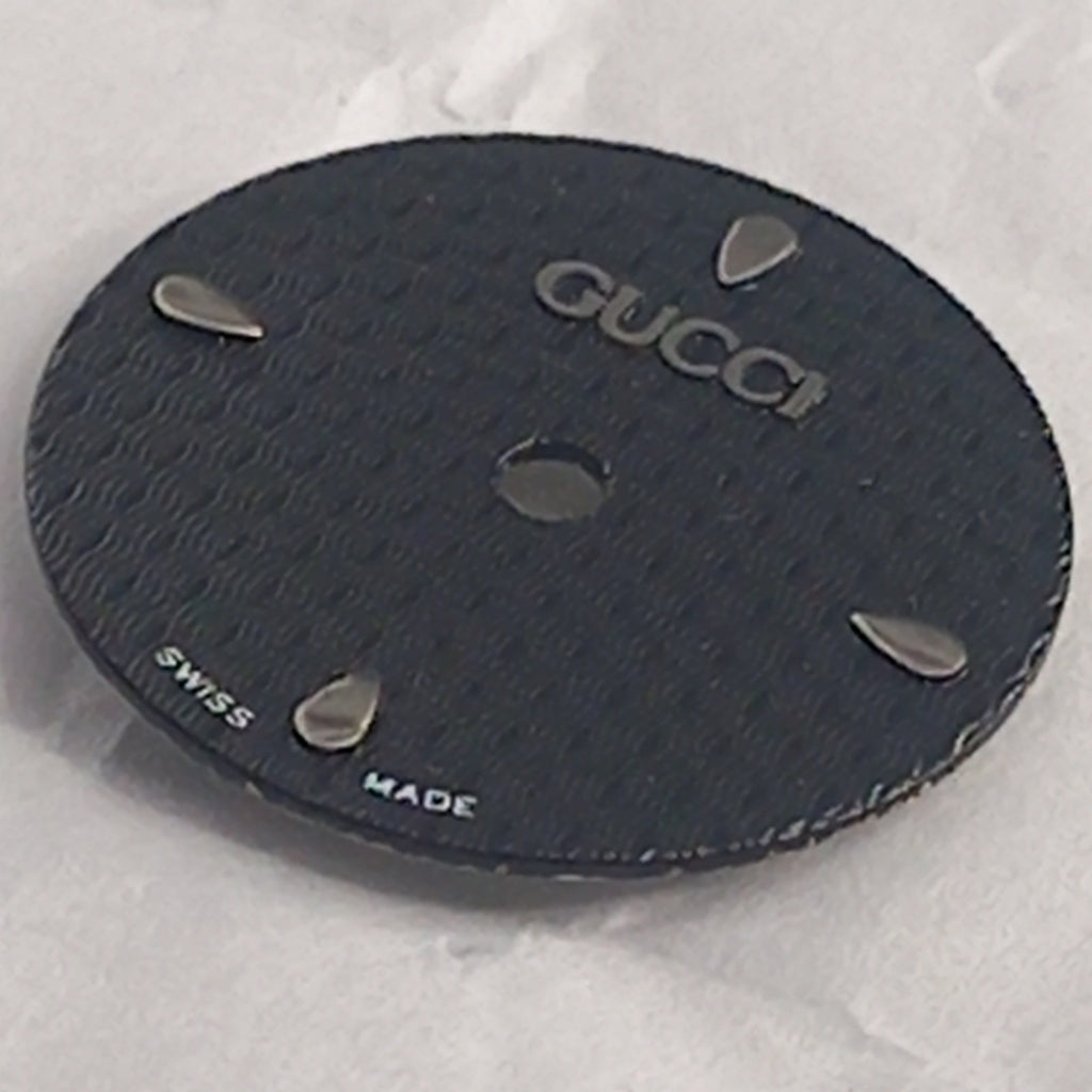 GUCCI Original /  Dail CADRAN NOIR 6500L /ACIER / Part No. 051A259/ Color  BLACK