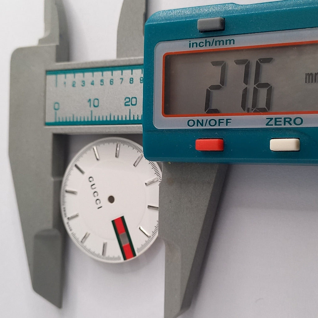 GUCCI Original / Dail   / Part No. YDA 05137/  white color 