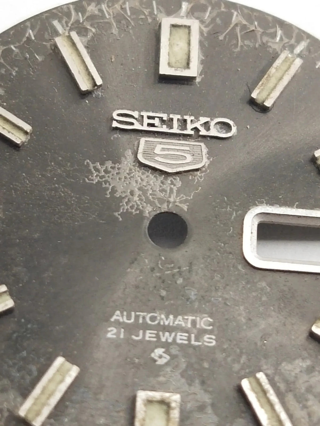 Original Seiko 5 Dial 6119-8080T gray color / used