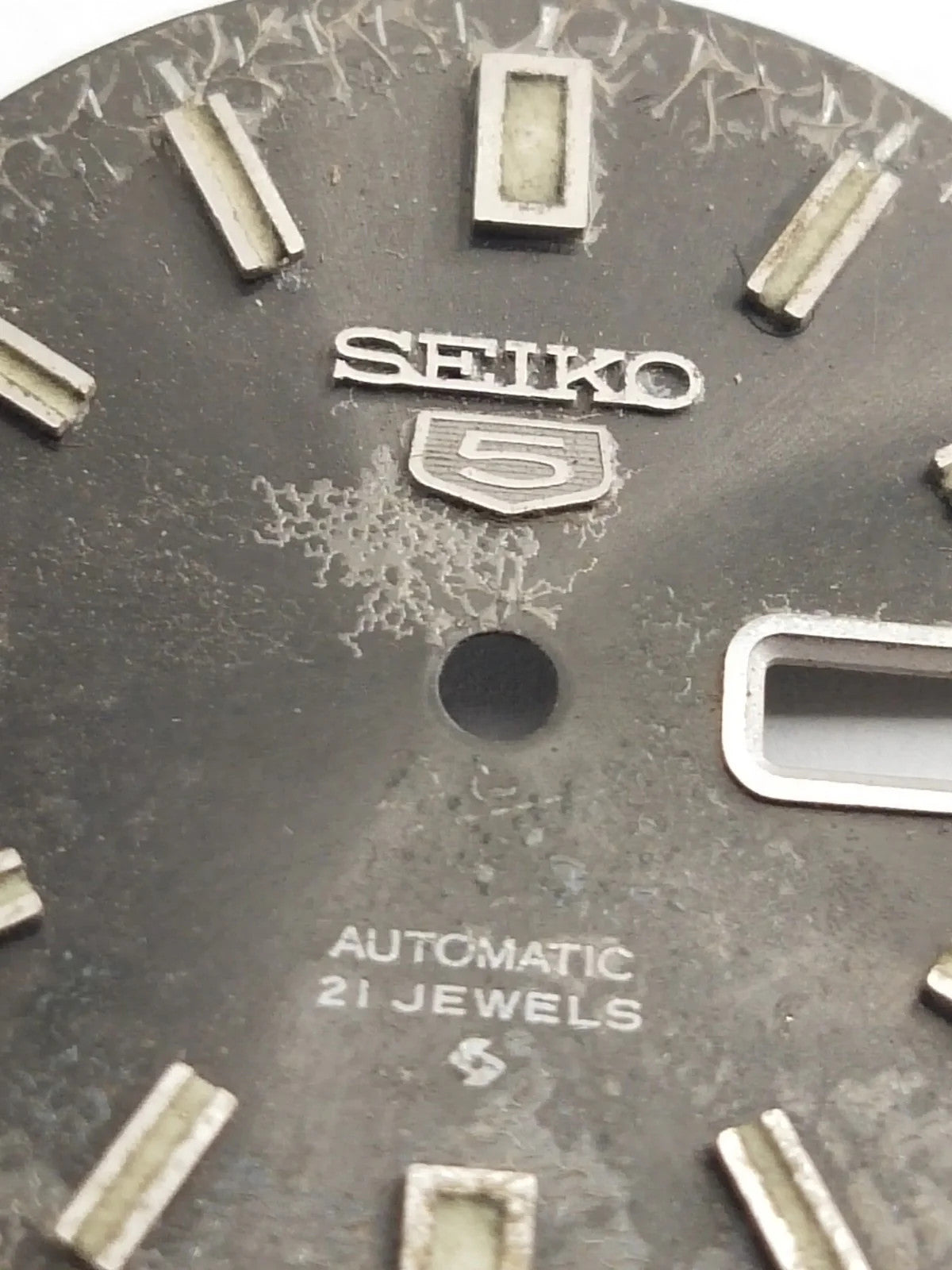 Original Seiko 5 Dial 6119-8080T gray color / used
