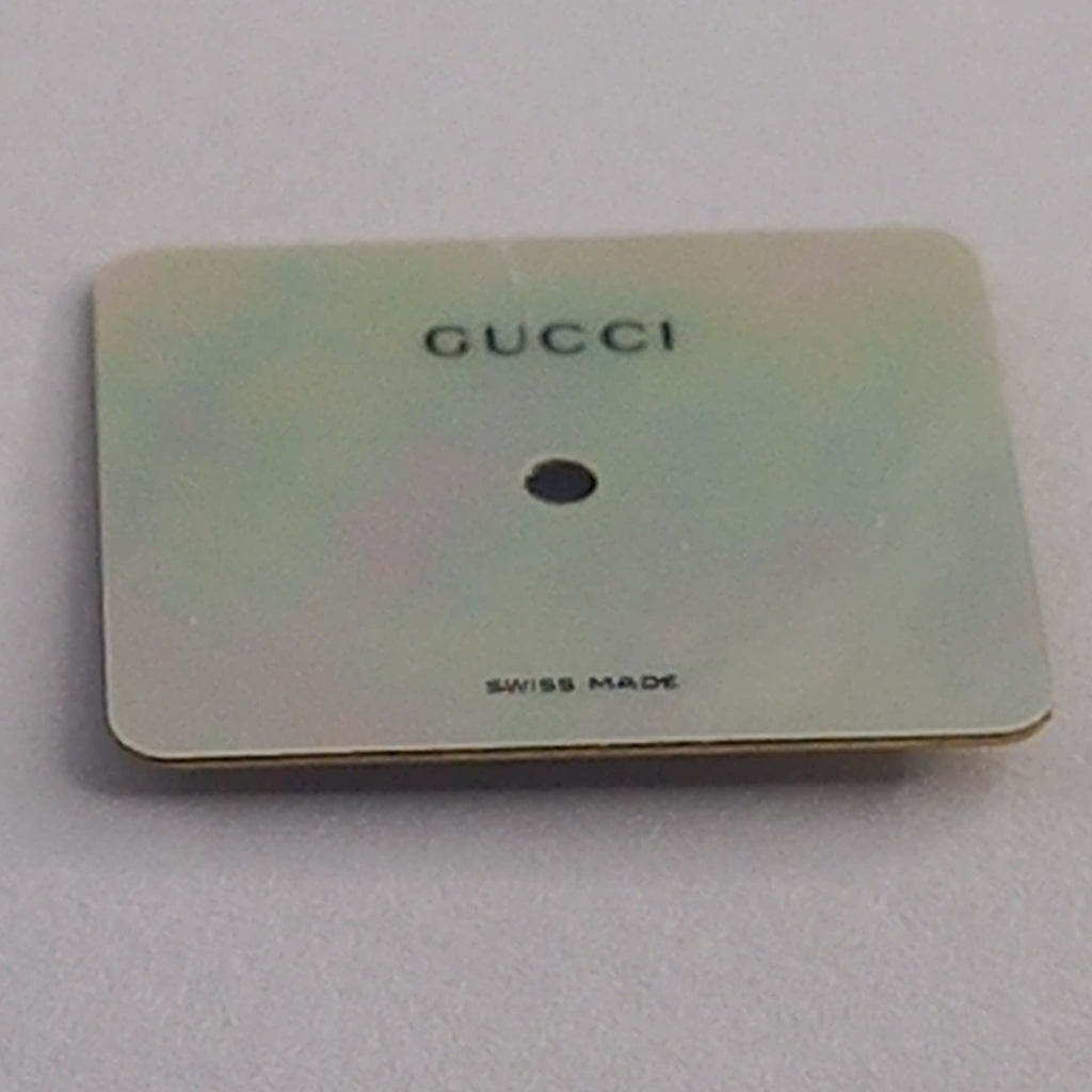 GUCCI Original /  Dail CADRAN BLANC  / Part No. 051.A332.1/   color  MOP