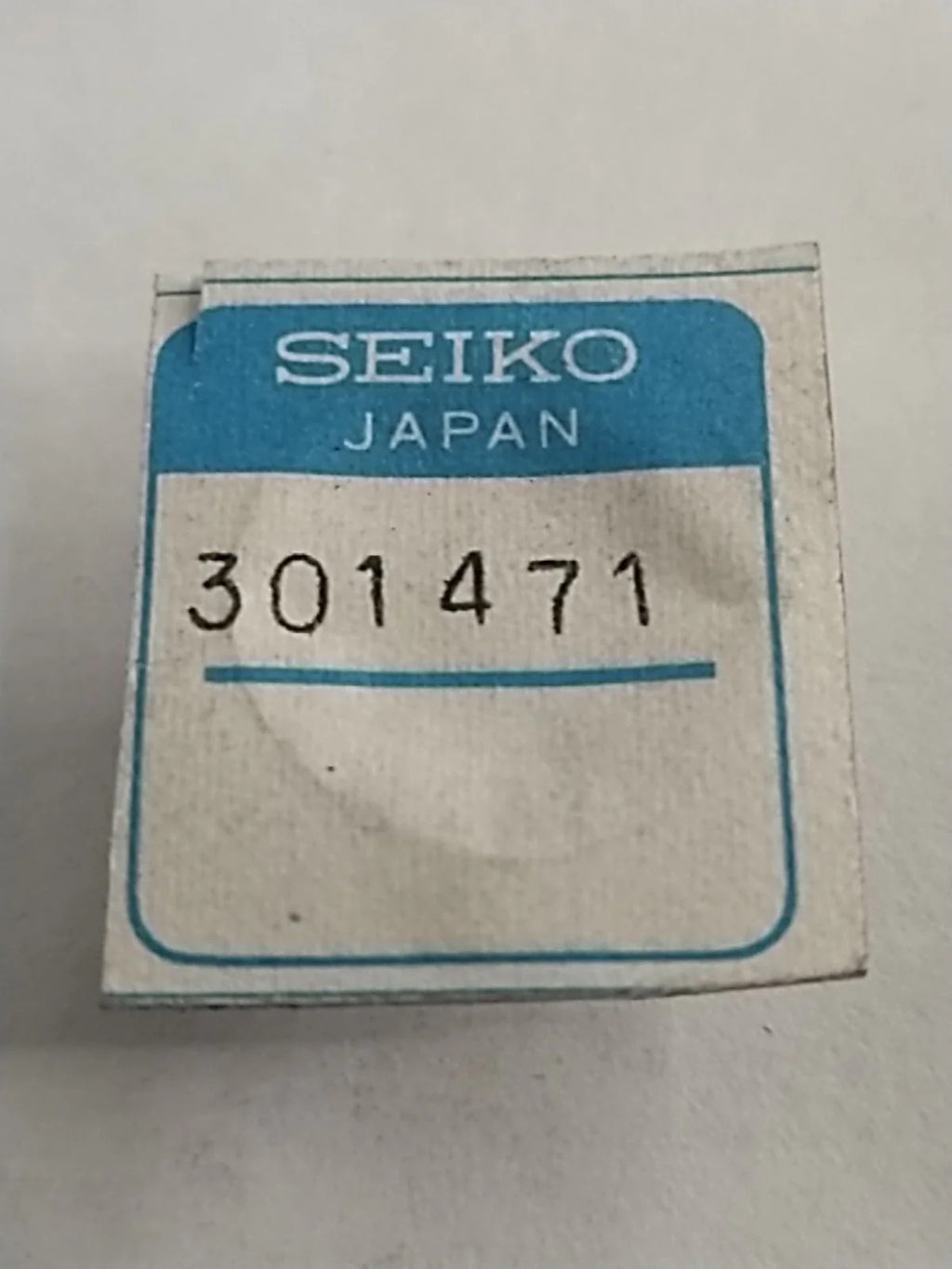 NOS Seiko Parts 301 471