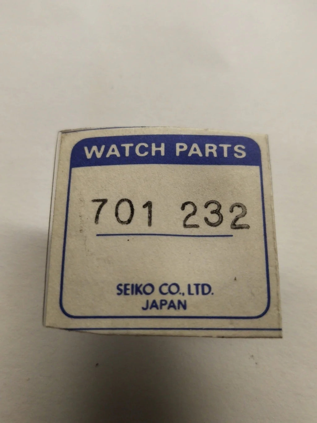 NOS Seiko parts 701 232