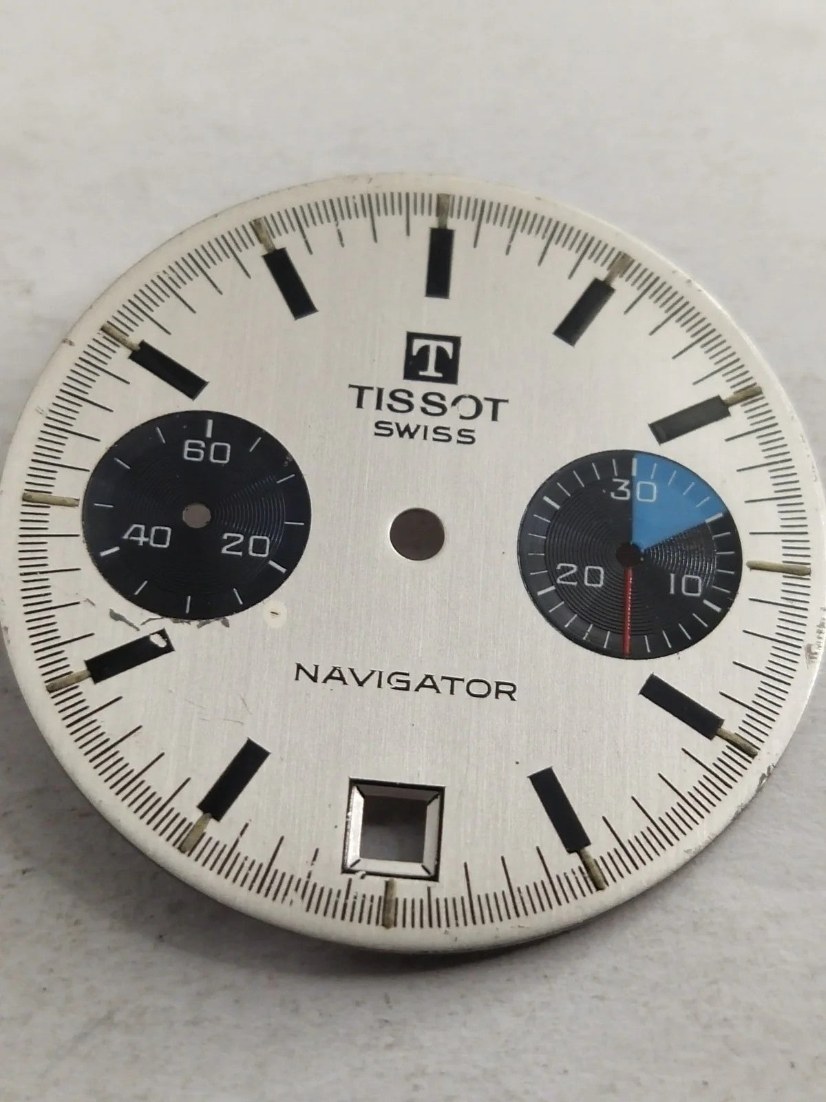 TISSOT Dial NAVIGATOR used chronograph Movement 7733/34