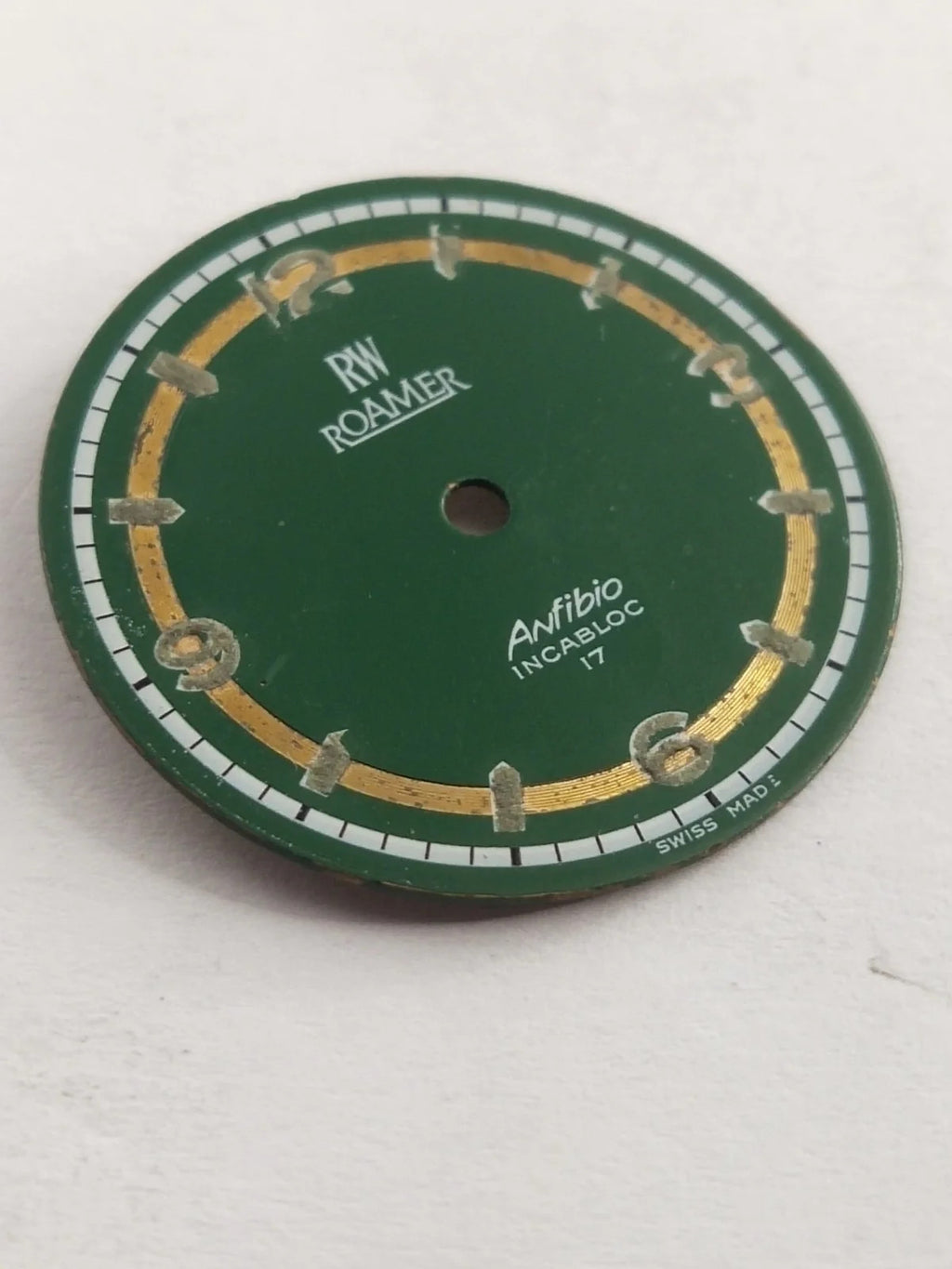 Original Dial / ROAMER/green color used