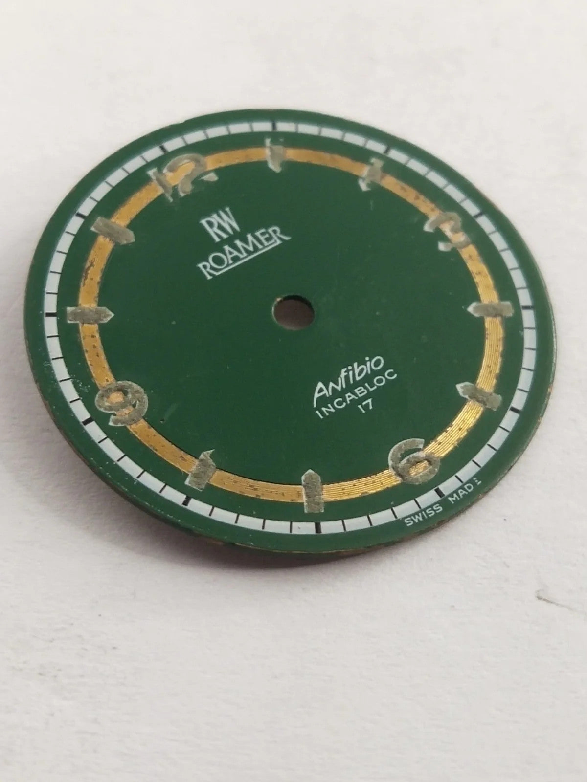 Original Dial / ROAMER/green color used