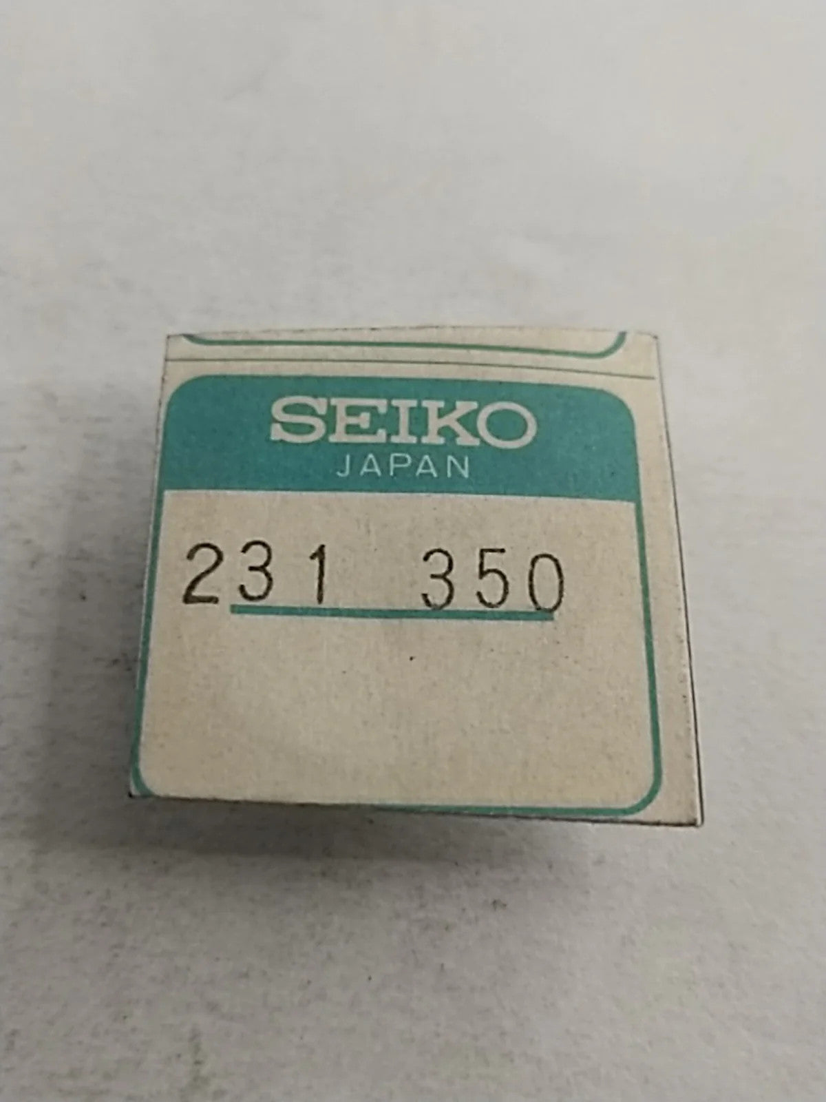NOS Seiko Parts 231 350