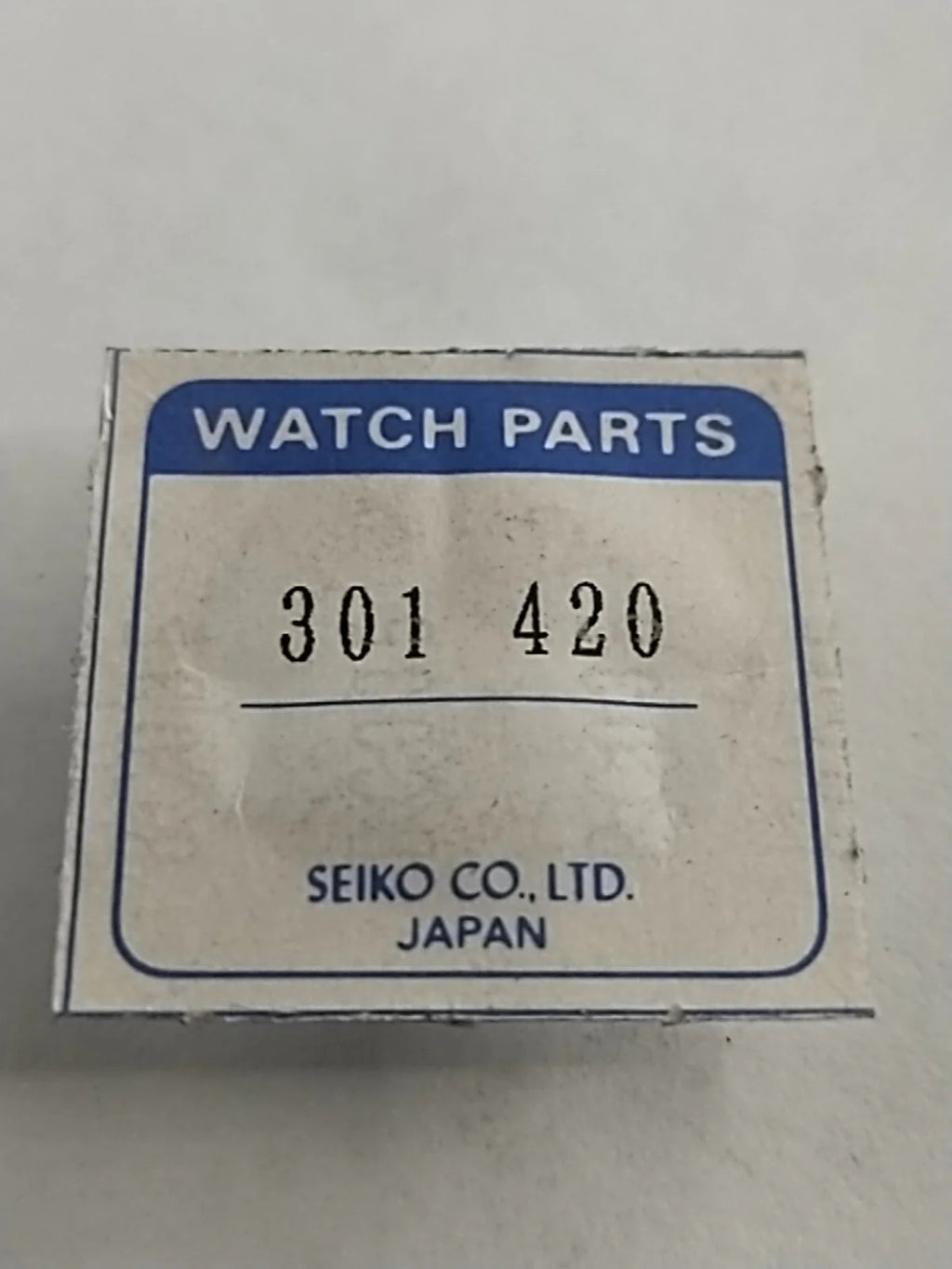 NOS Seiko Parts 301 420