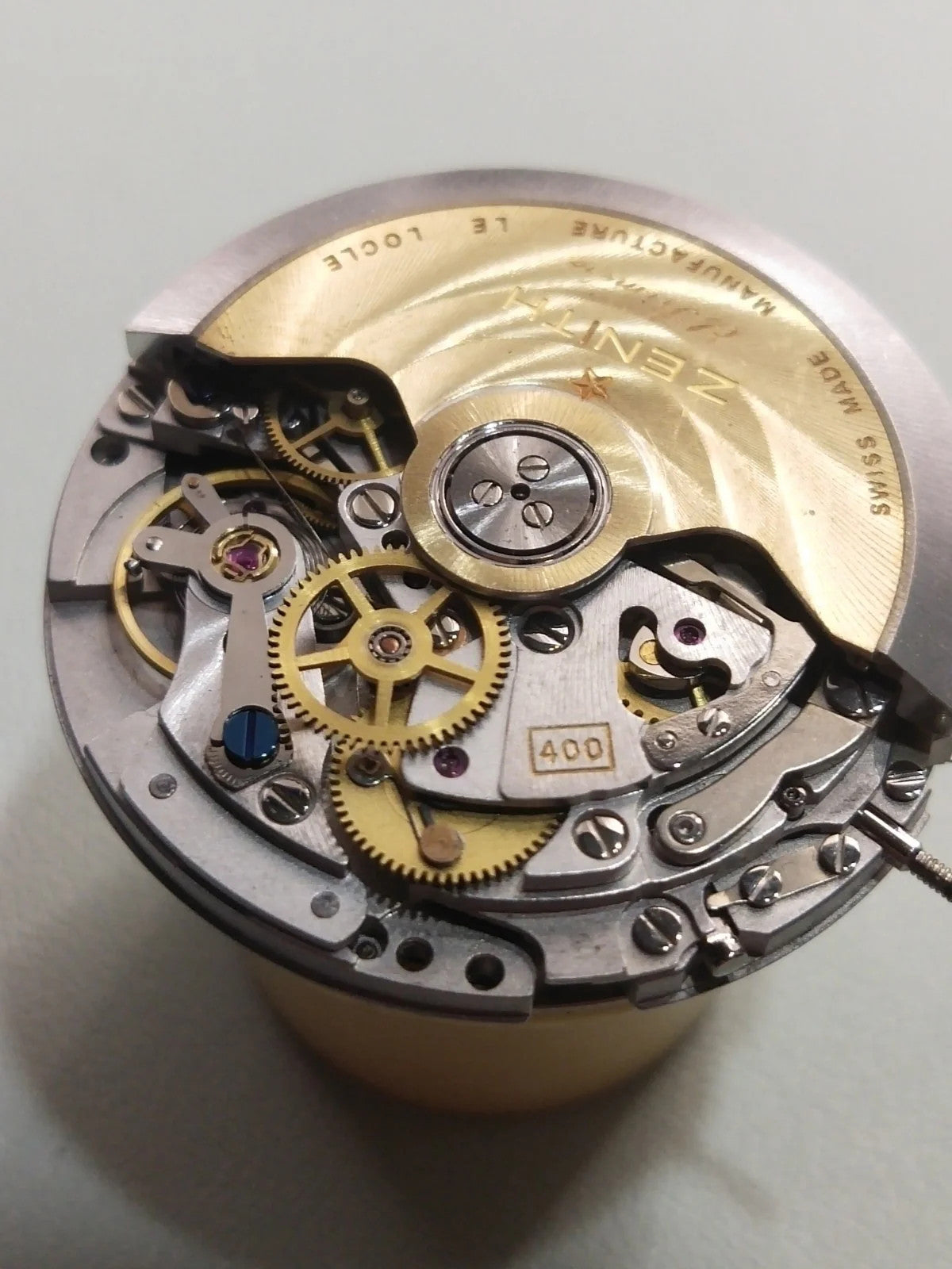 Zenit / El Primero / Cal. 400 /Full movement / Excellent Working / Used/