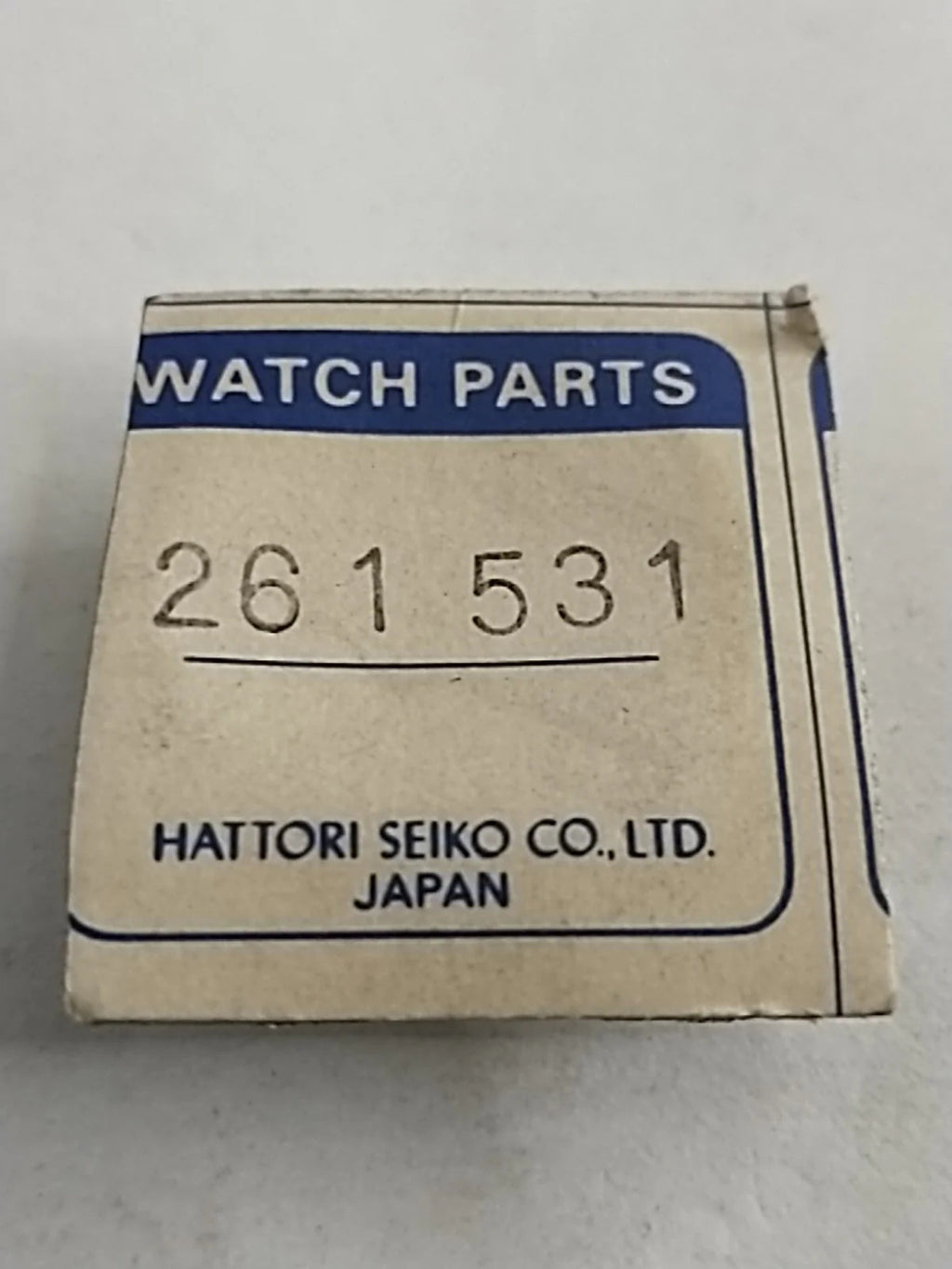 NOS Seiko Parts 261 531