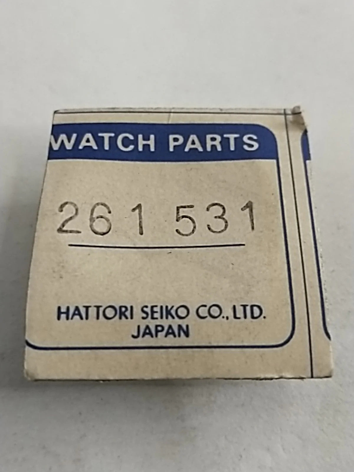 NOS Seiko Parts 261 531
