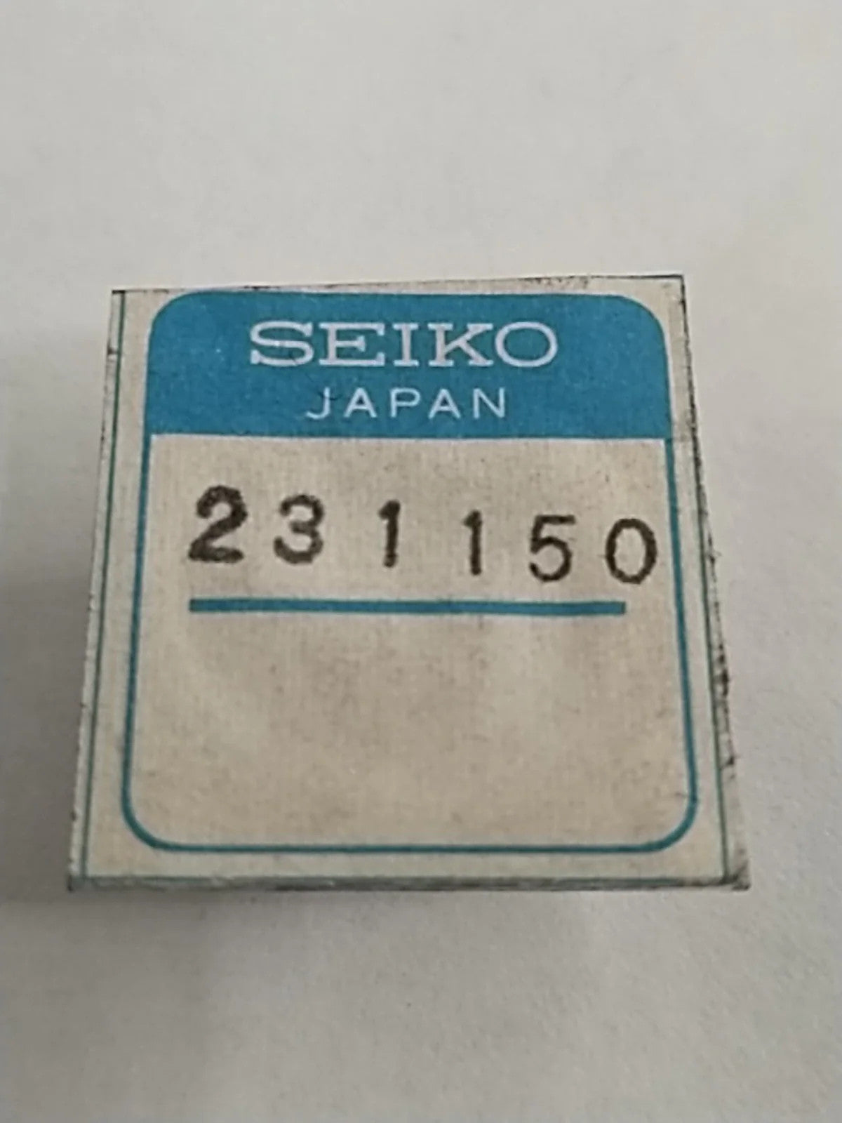 NOS Seiko Parts 231 150