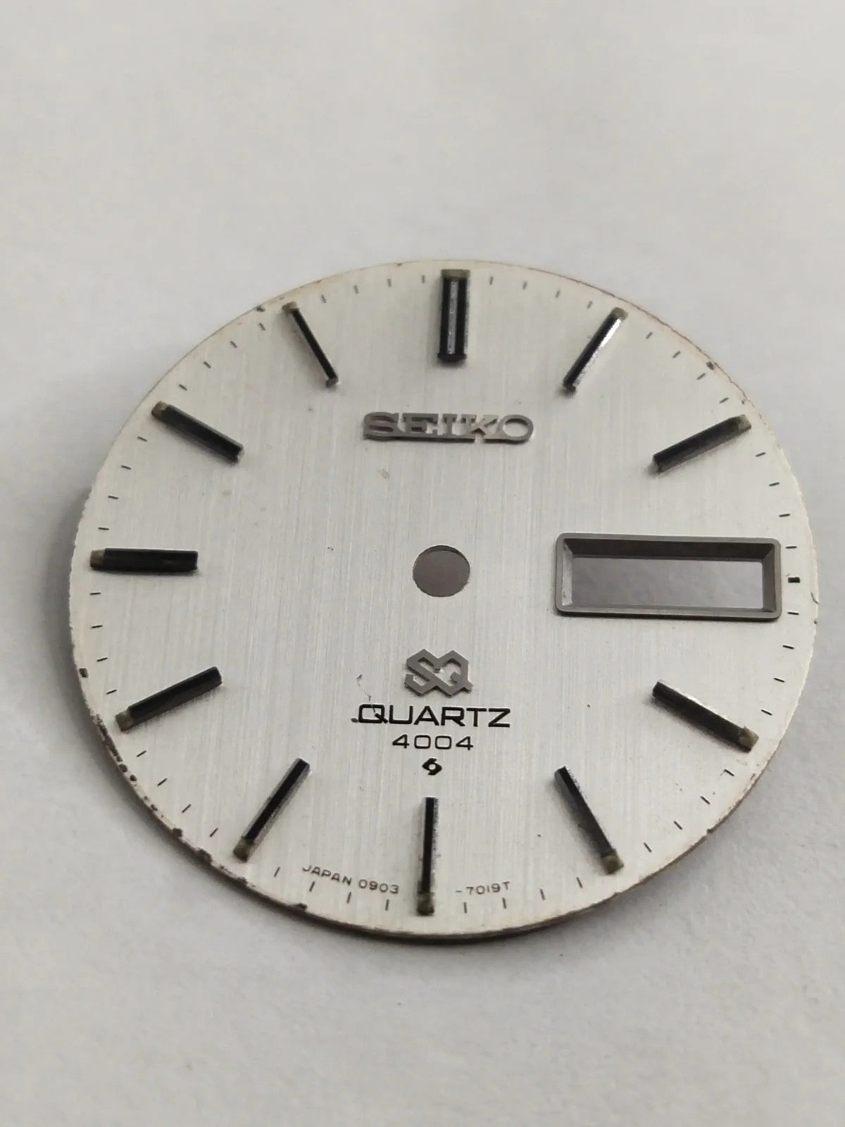 Original Seiko Dial 0903-7019T white color / used