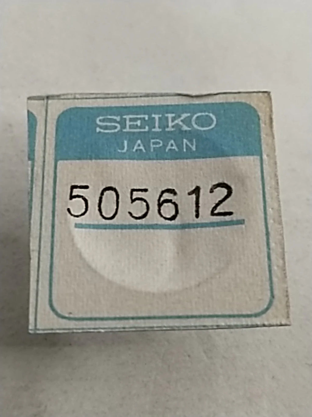 NOS Seiko Parts 505 612 / transmission wheel