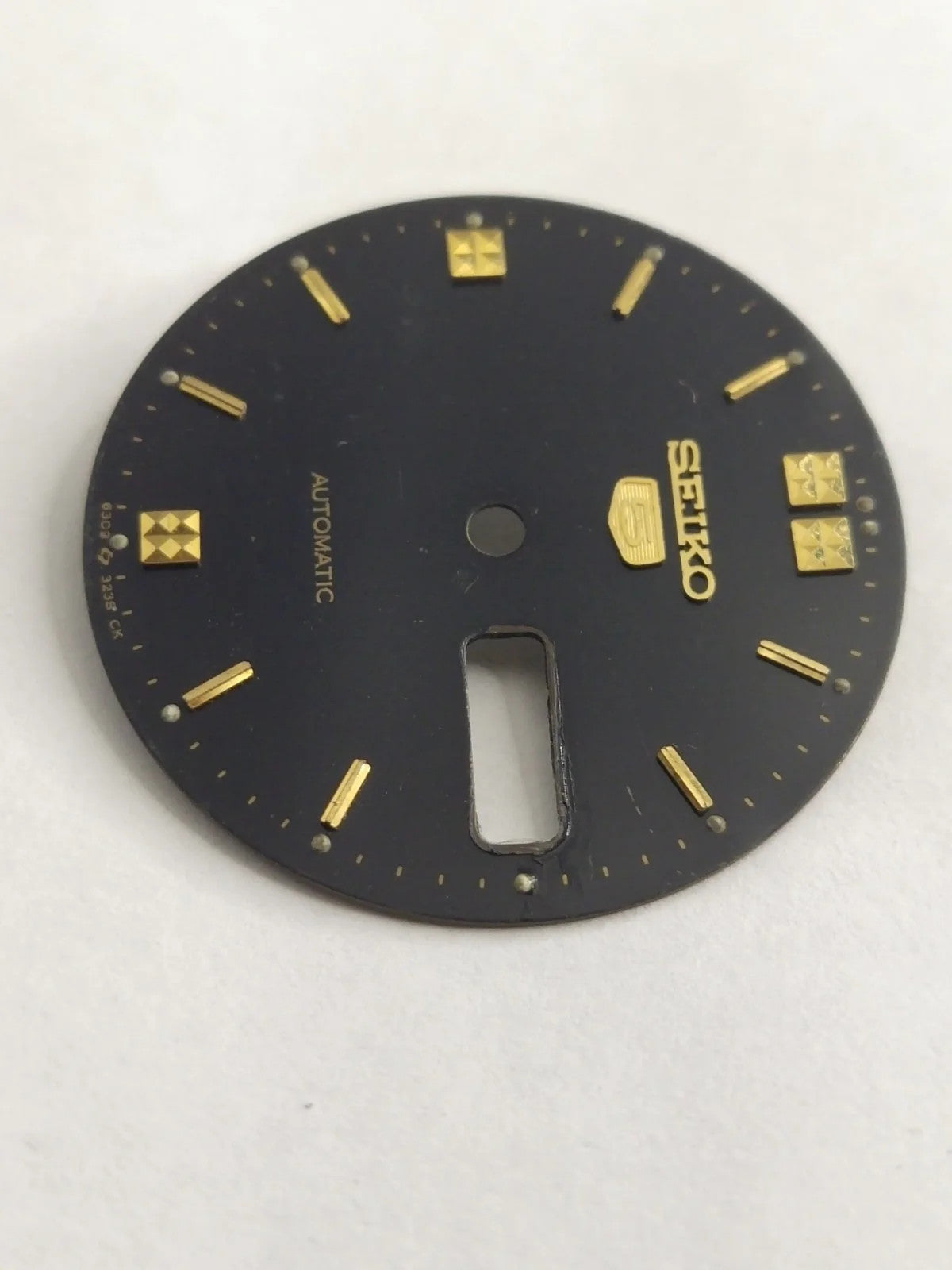 Original Seiko 5 Dial 6309-323S dark blue / used