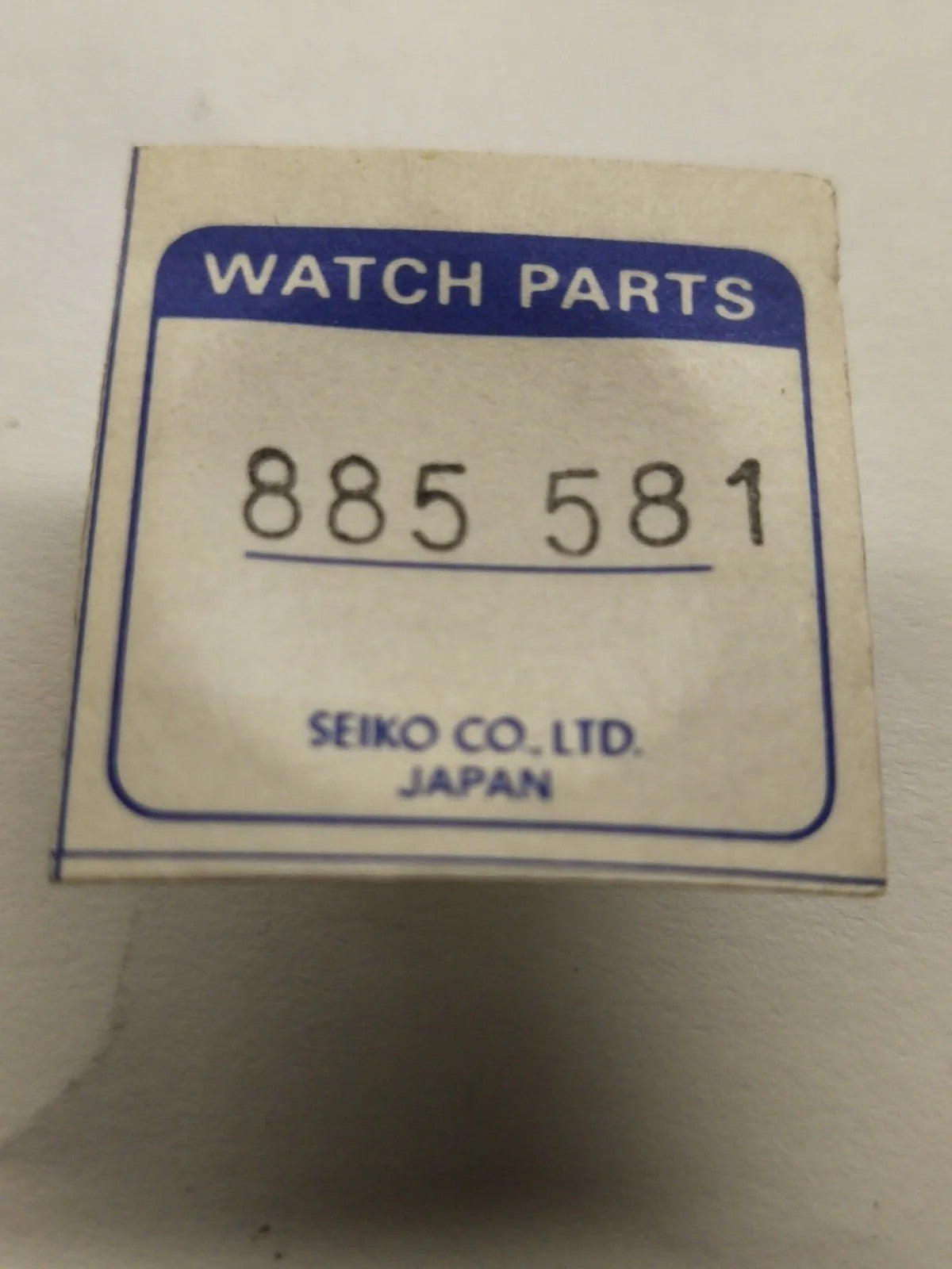 NOS Seiko part 885 581