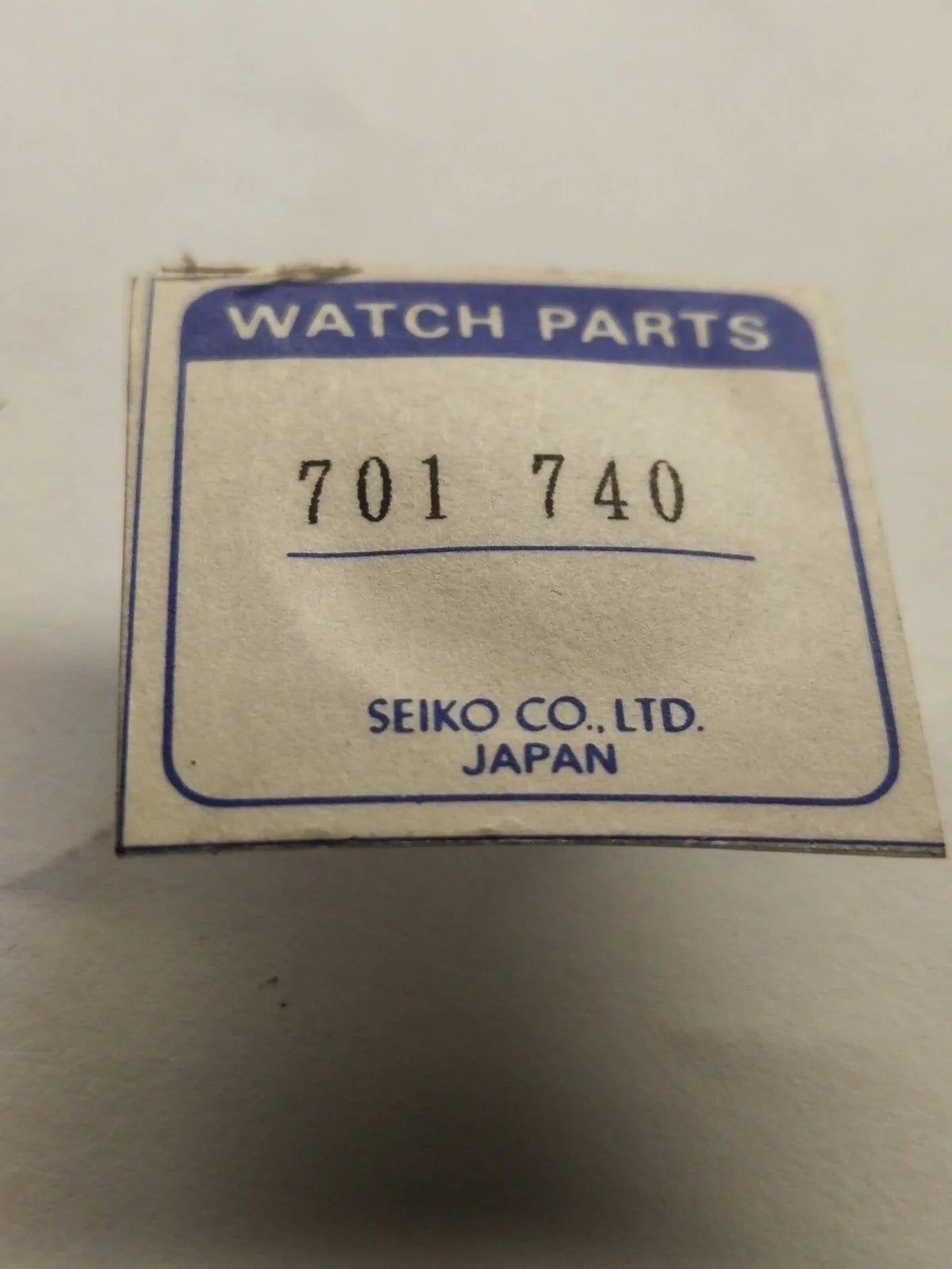 NOS SEIKO parts 701 740