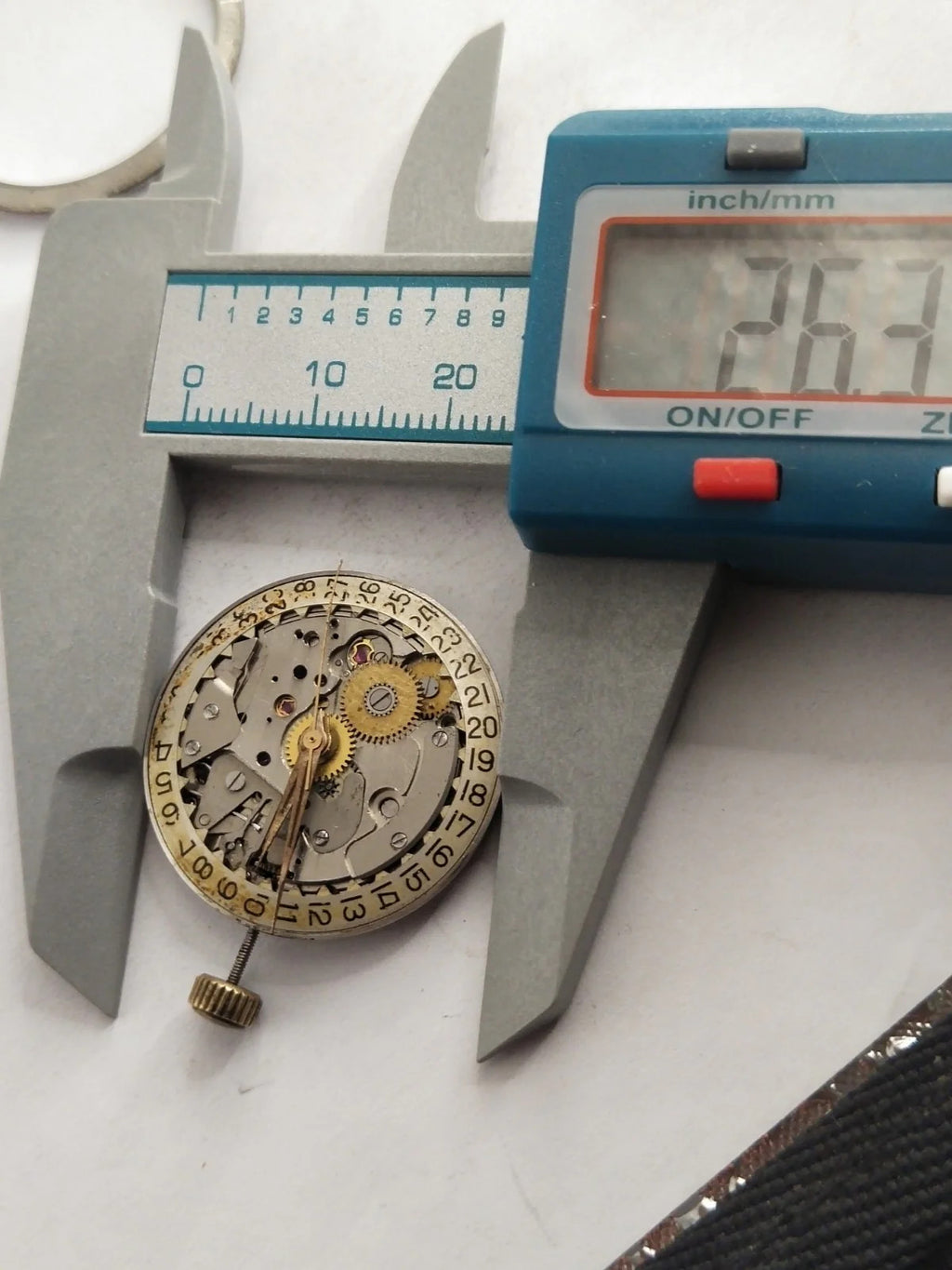 Manual movement / ZENITH / Cal . 2522C With hands / Case Ring Used full working