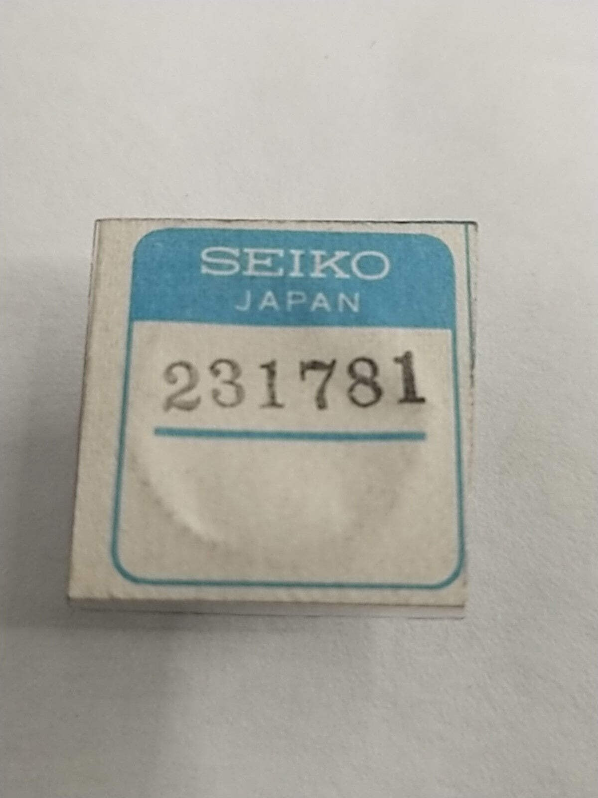 NOS Seiko Parts 231 781