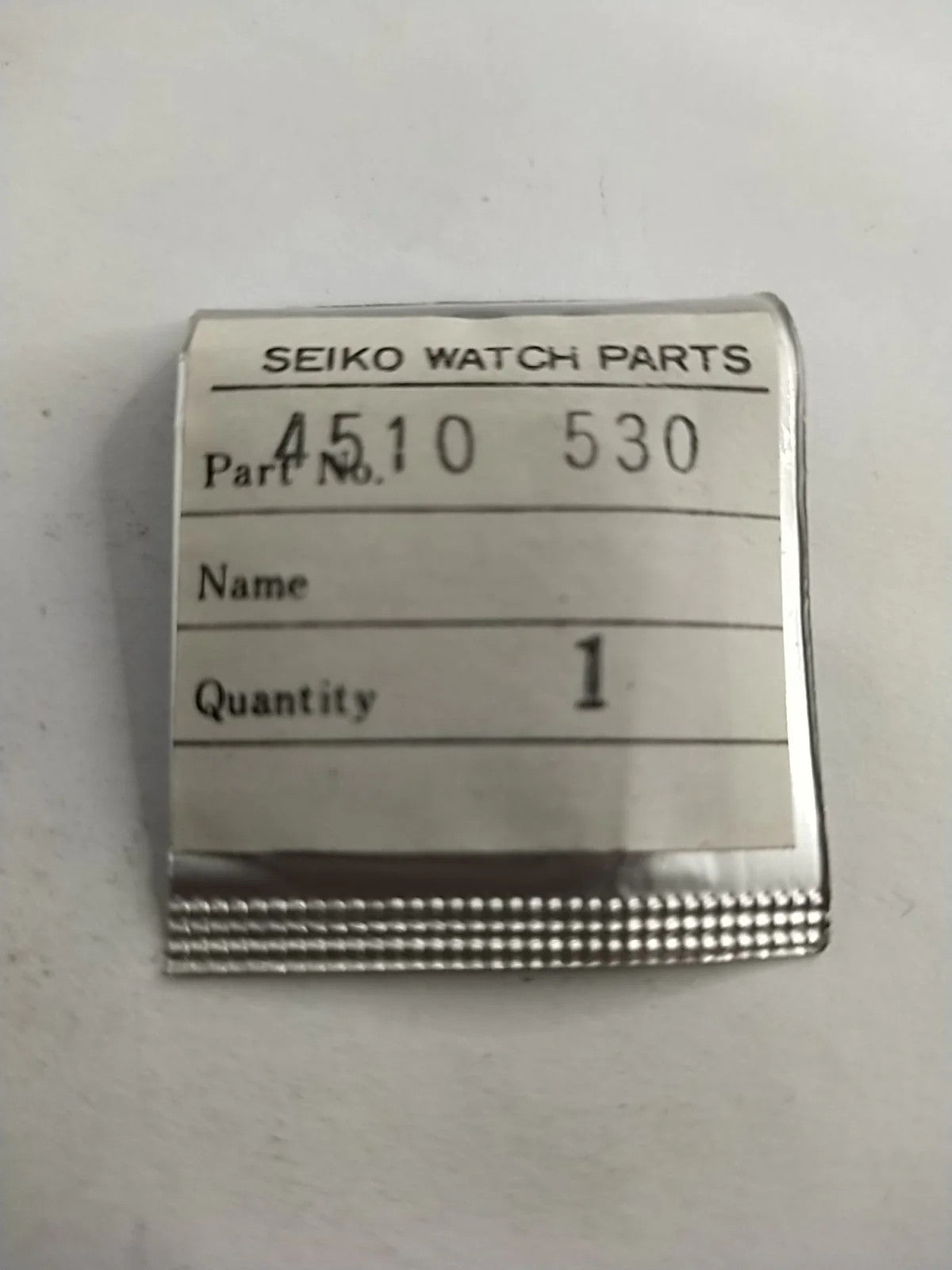NOS Seiko 4510 530 Liquid Crystal Panel LCD Cal /A358/