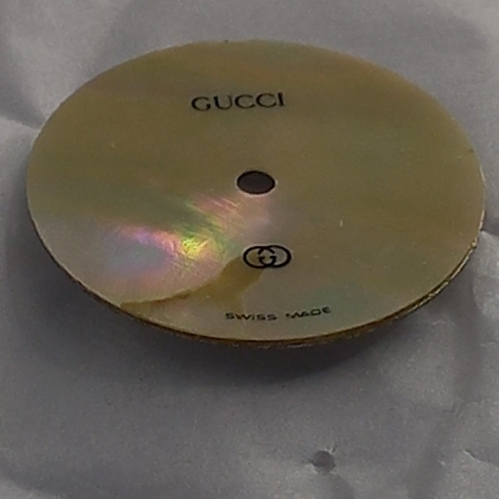 GUCCI Original / Dail CAD.MOP. 30O0L  / Part No. 051.129/  COLOR GOLD SKY