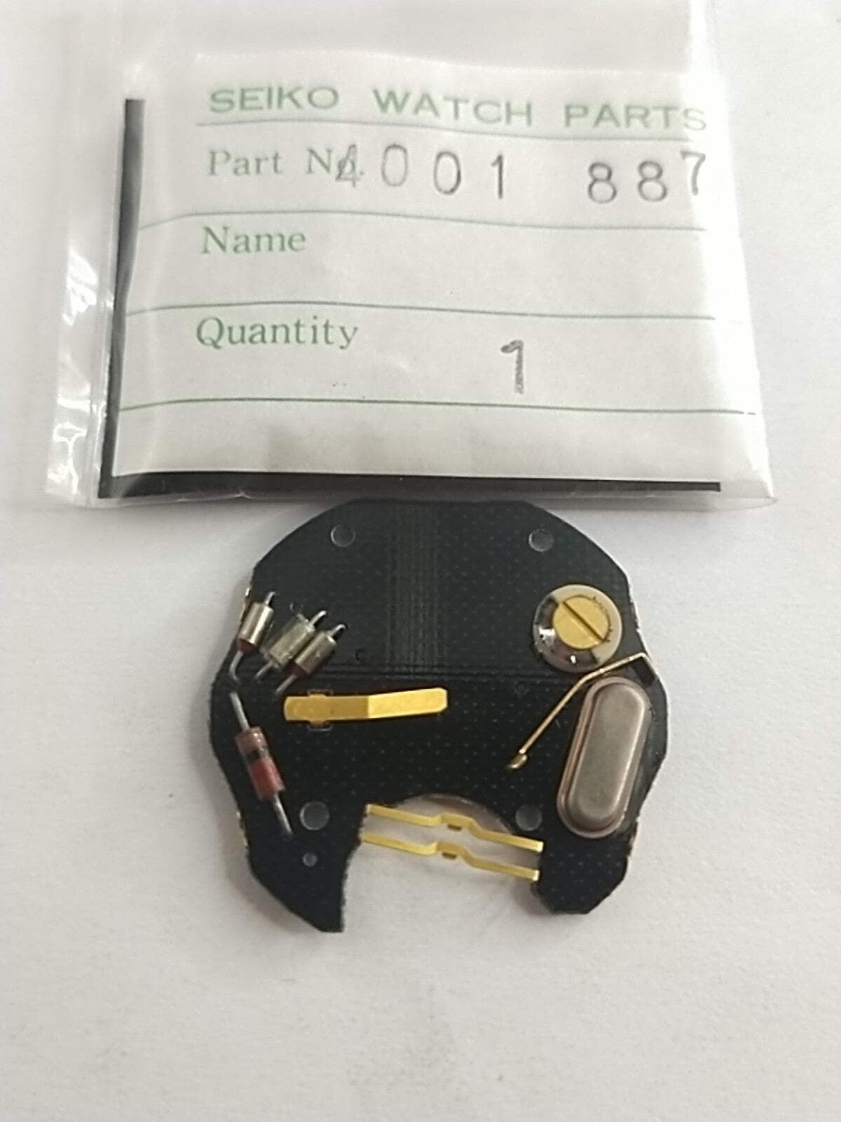 NOS Seiko circuit Plock Digital Part . 4001 887