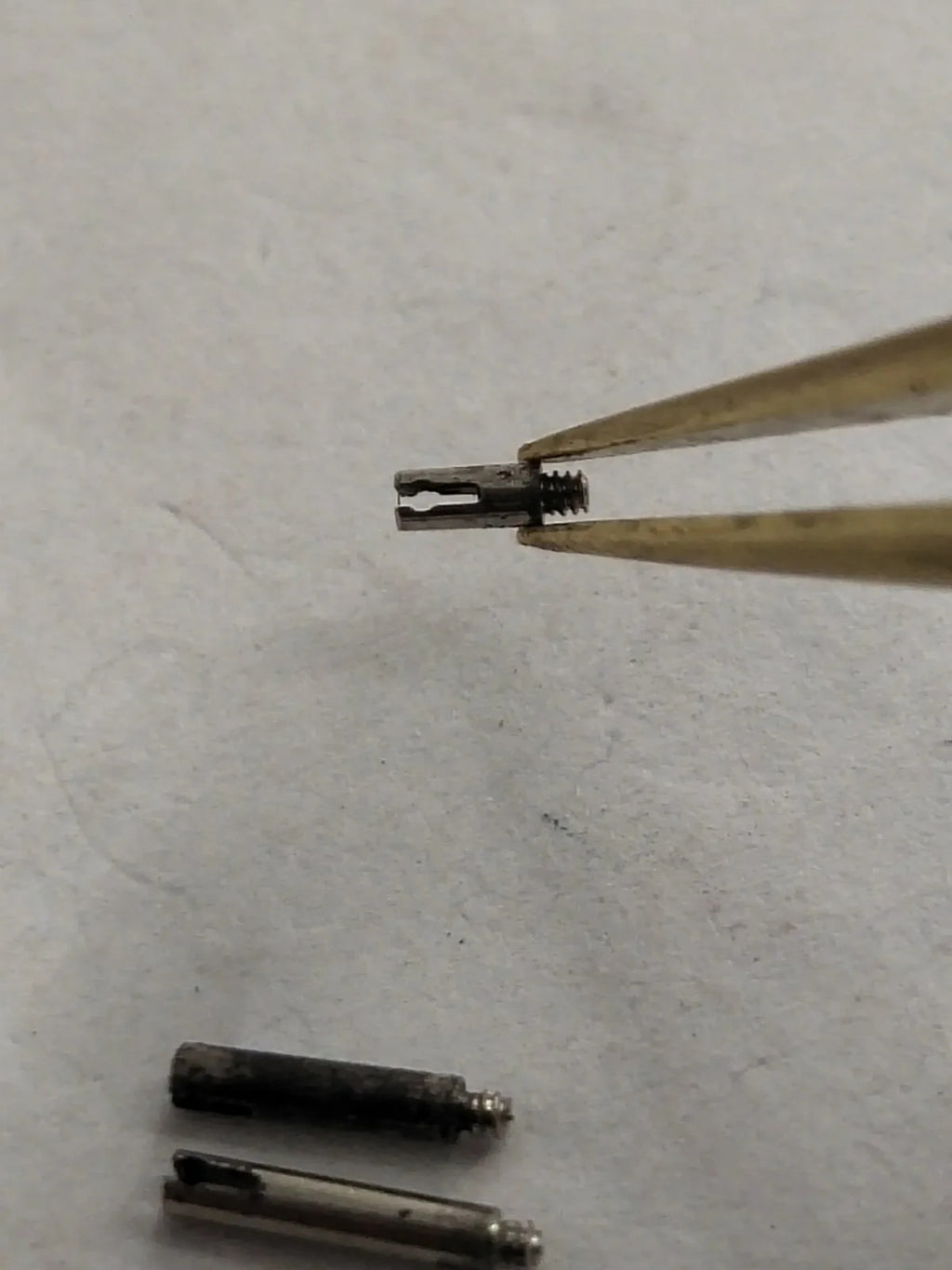 Cartier Split Hand Setting Stem , Crawn Said / For Santos / Used /1ps