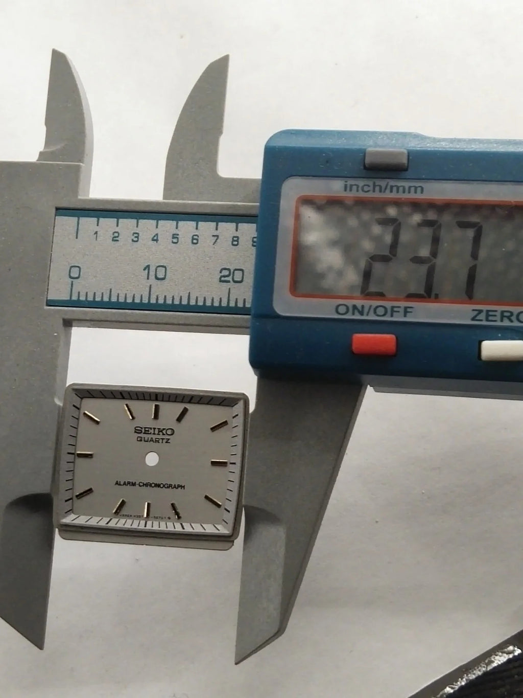 Original Seiko Dial H357-5070T white gray color / used